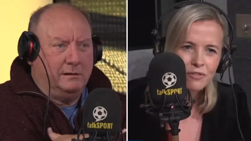 Alan Brazil sparks outrage with controversial outburst on women's football during live radio segment as co-host calls him 'proper dinosaur'