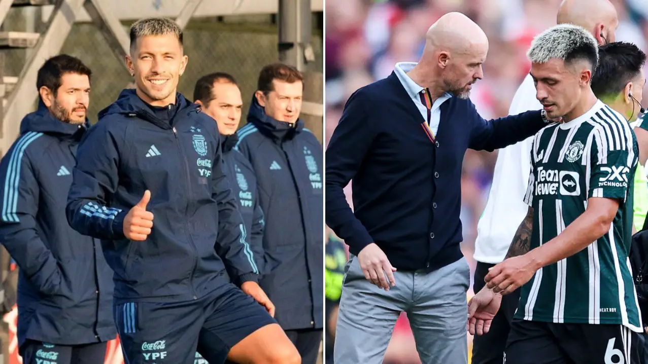 Arsenal fans are all saying the same thing about Lisandro Martinez after picture emerges on international duty