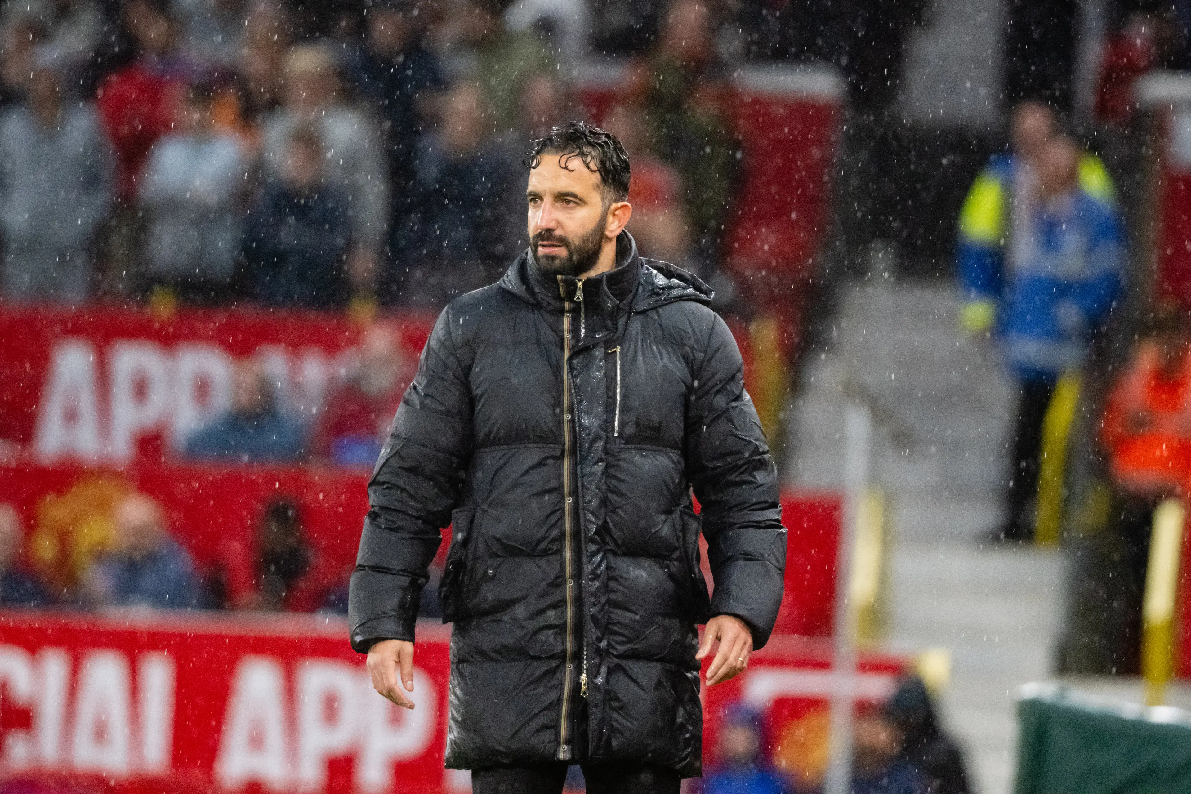 Ruben Amorim is determined to put things right at United. (Image: Getty)