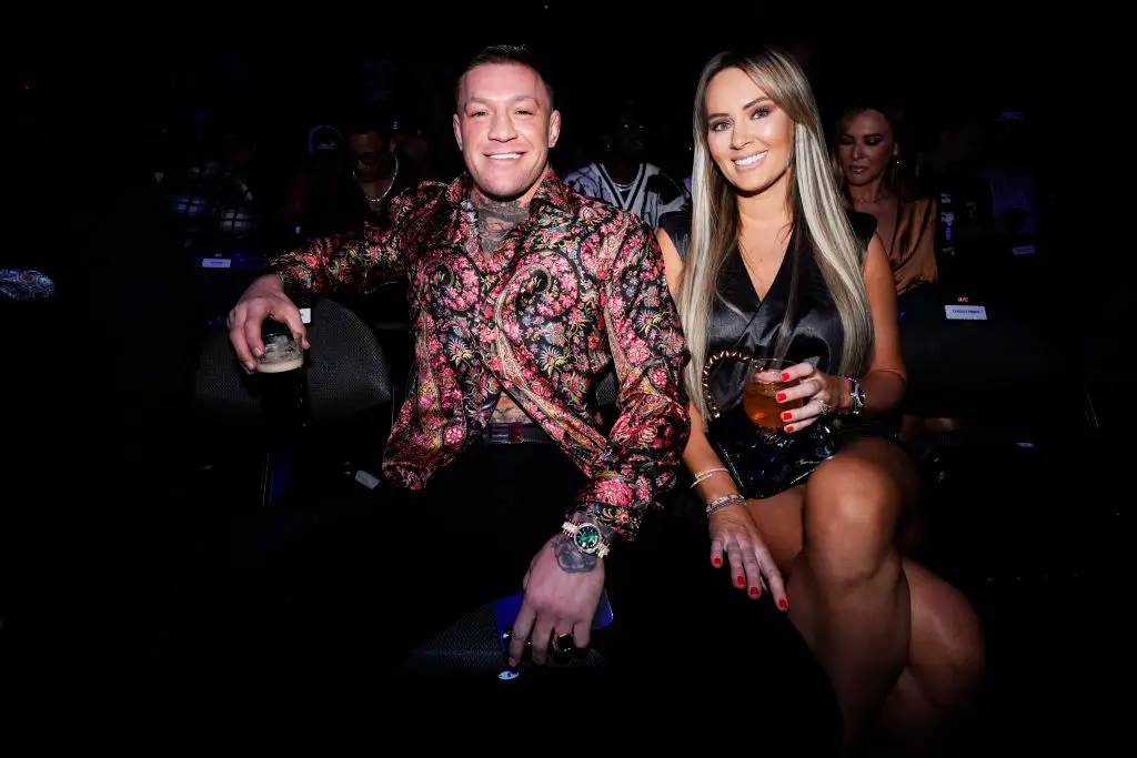 Conor McGregor and Dee Devlin (Credit:Getty)