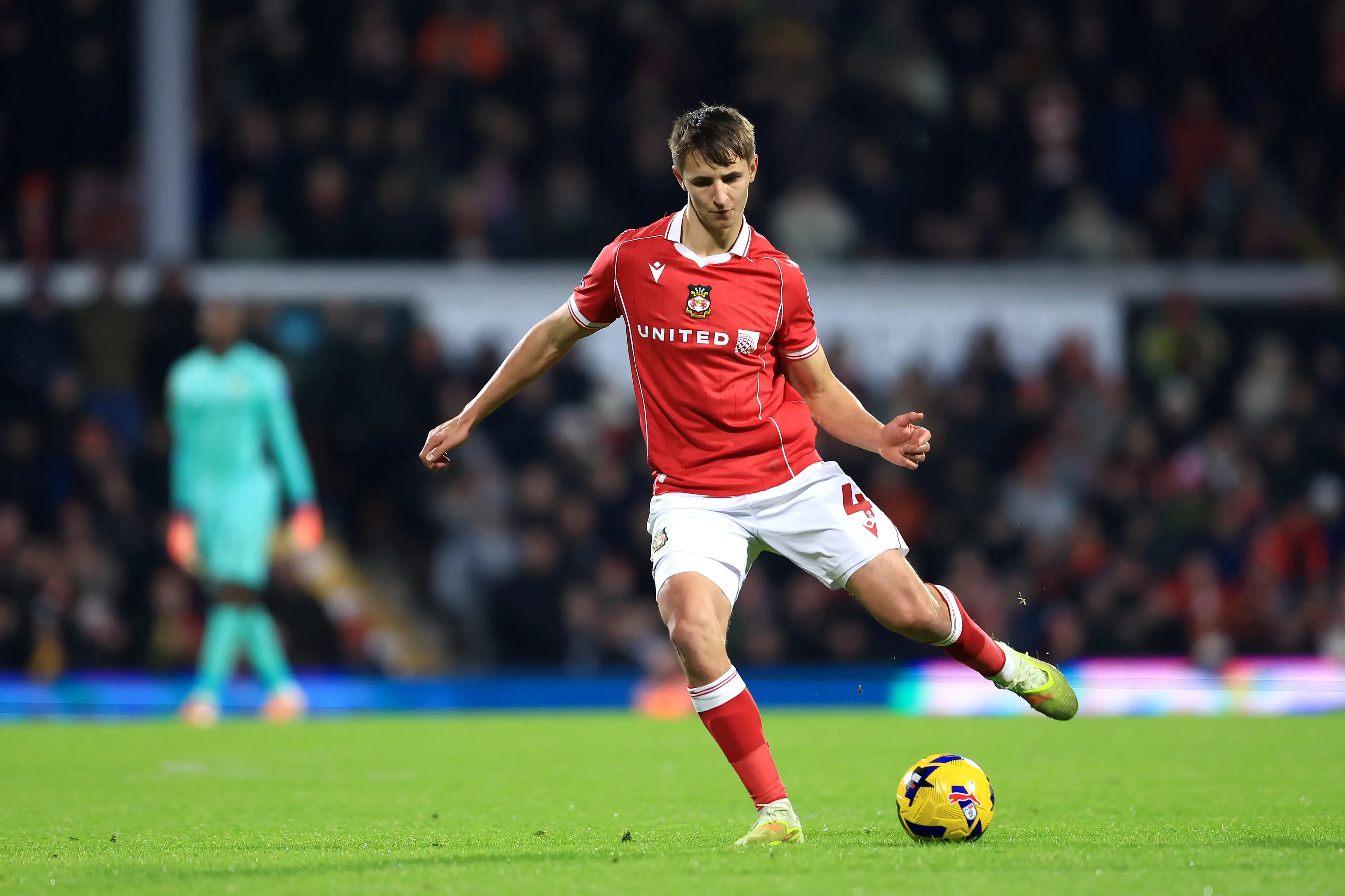 Wrexham defender Max Cleworth. (Image: Getty)