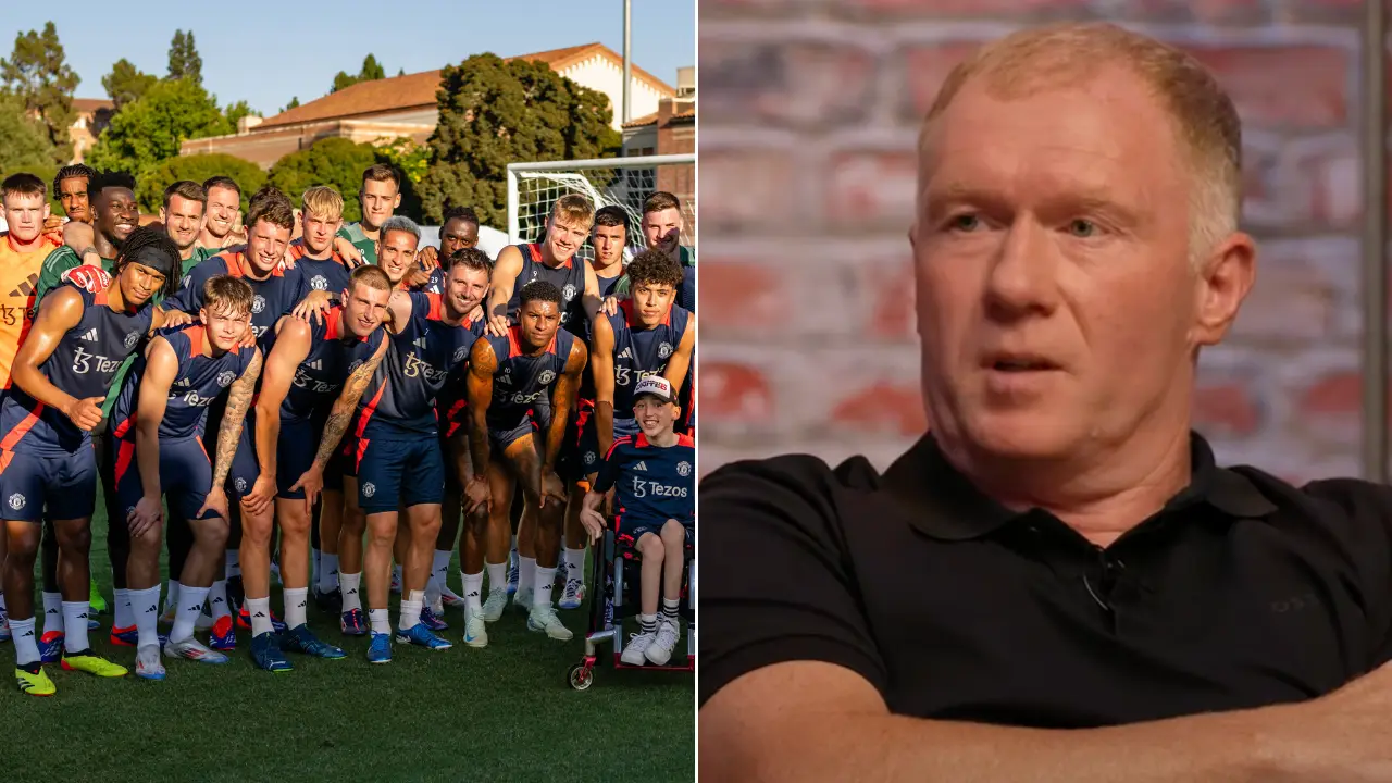 Paul Scholes 'worried to death' about one Man Utd player after hearing his latest message to fans