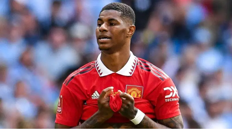 Bolt believes Marcus Rashford could beat him in a short sprint (Image: Getty)