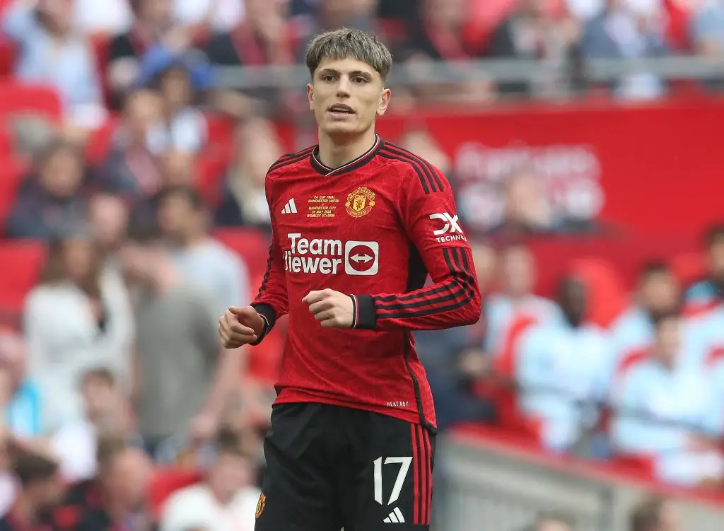 Alejandro Garnacho wore the number 17 shirt for Man Utd last season (