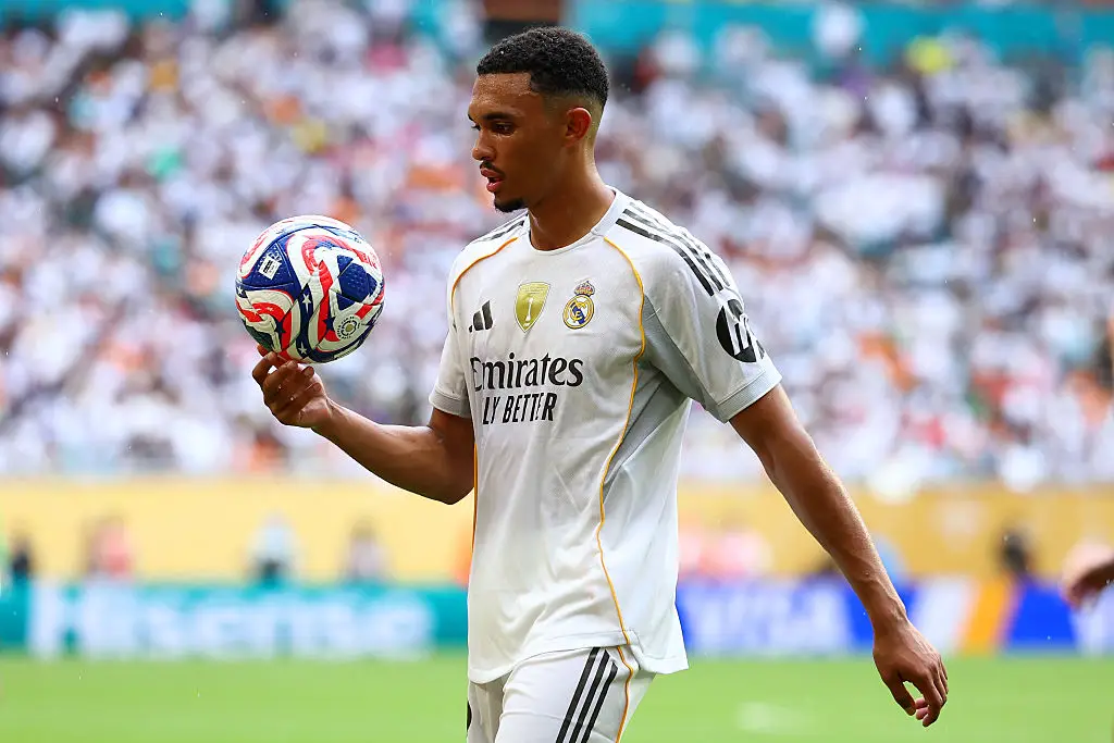 Trent Alexander-Arnold in action for Real Madrid (Credit:Getty)