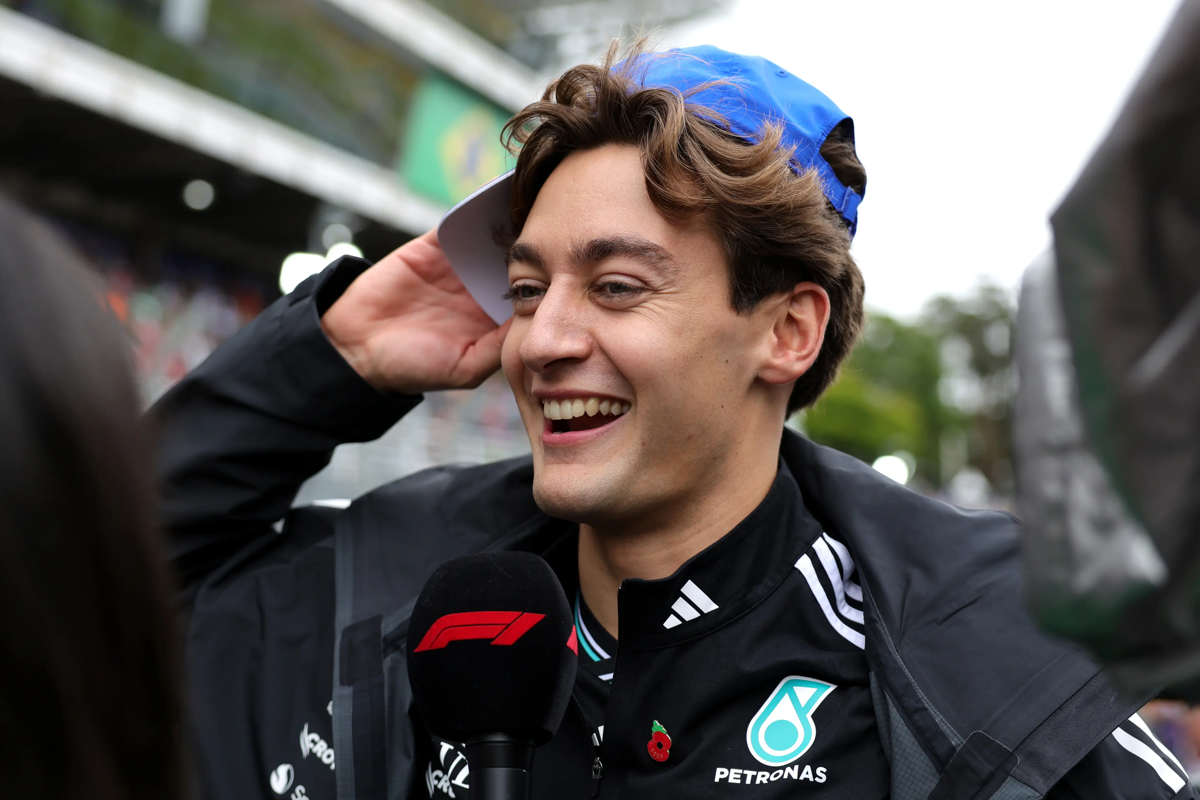 Jack Whitehall needed permission from George Russell (Image: Getty)