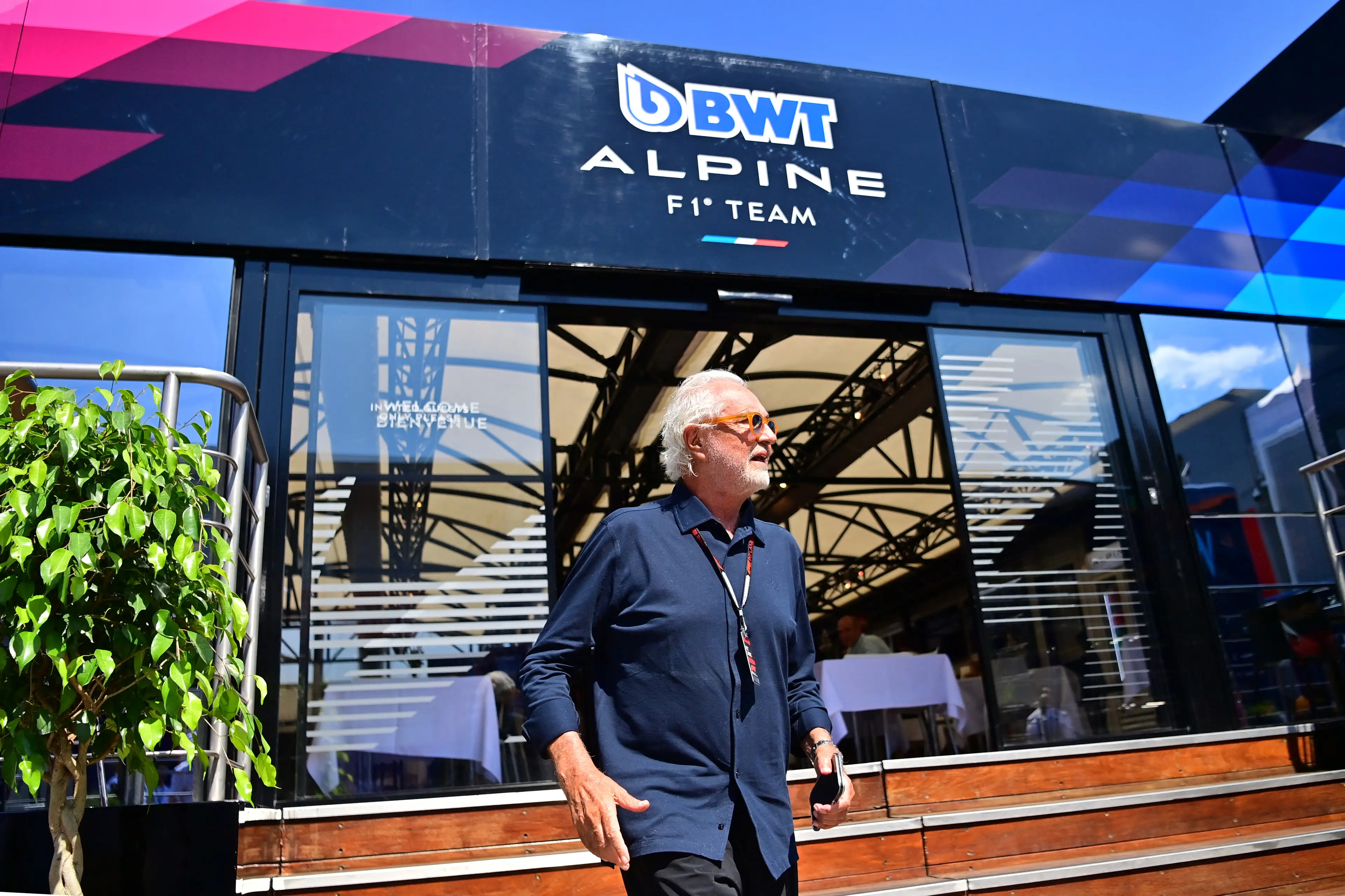 Briatore now works for Alpine F1 (MANAURE QUINTERO/AFP via Getty Images)
