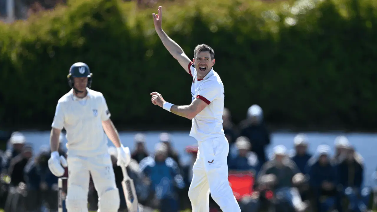 James Anderson took 50 County Championship wickets in his final season with Lancashire (Image: Getty)