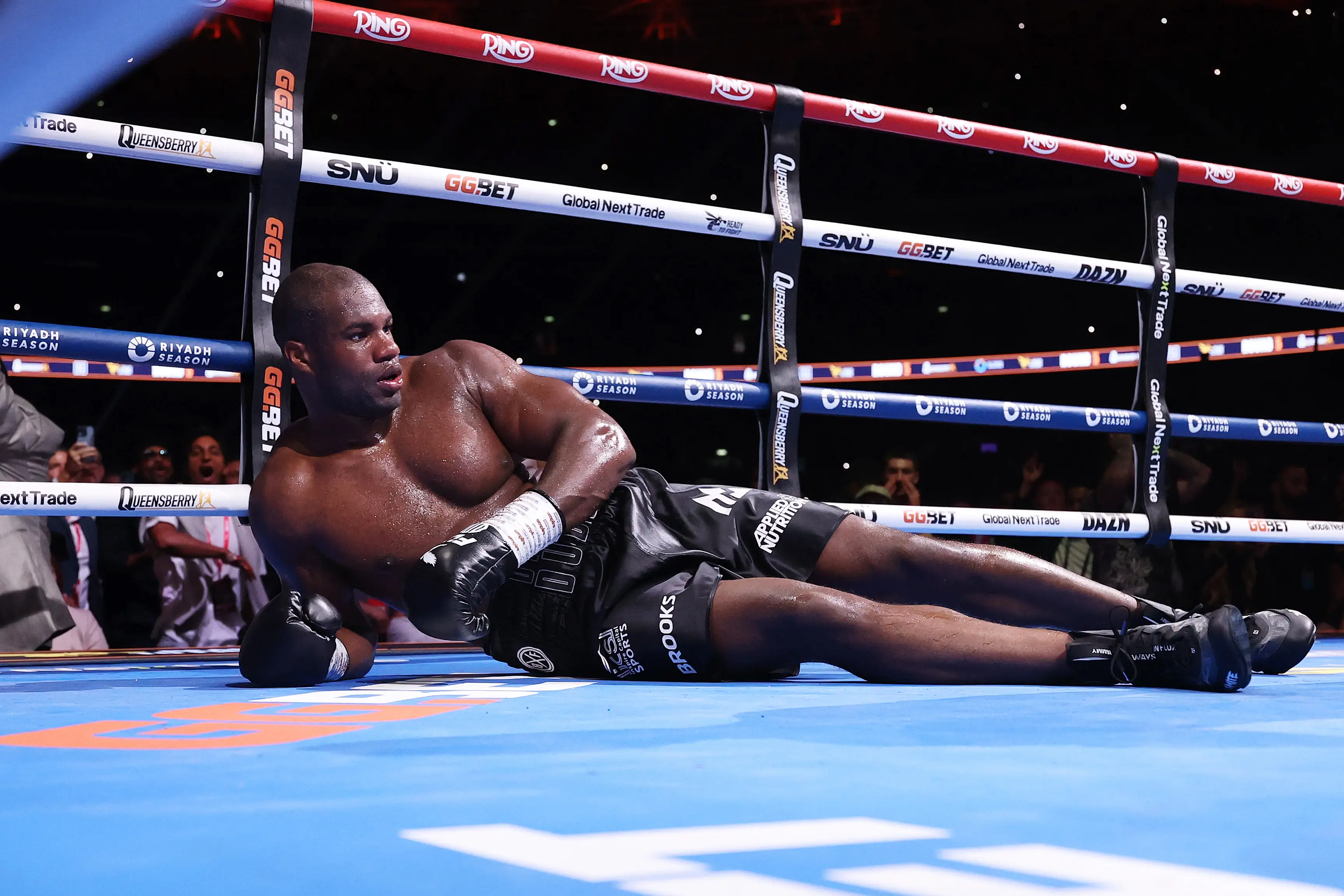 Dubois suffered a second defeat at the hands of Oleksandr Usyk. Image: Getty
