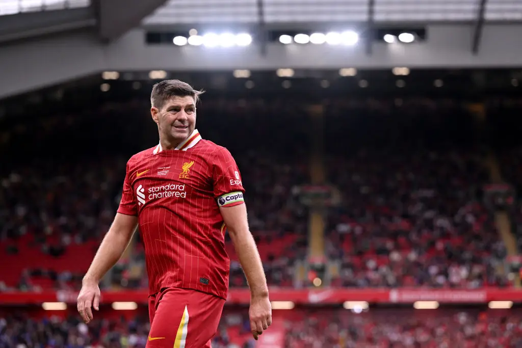 Steven Gerrard made over 700 appearances for Liverpool. (Image: Getty)