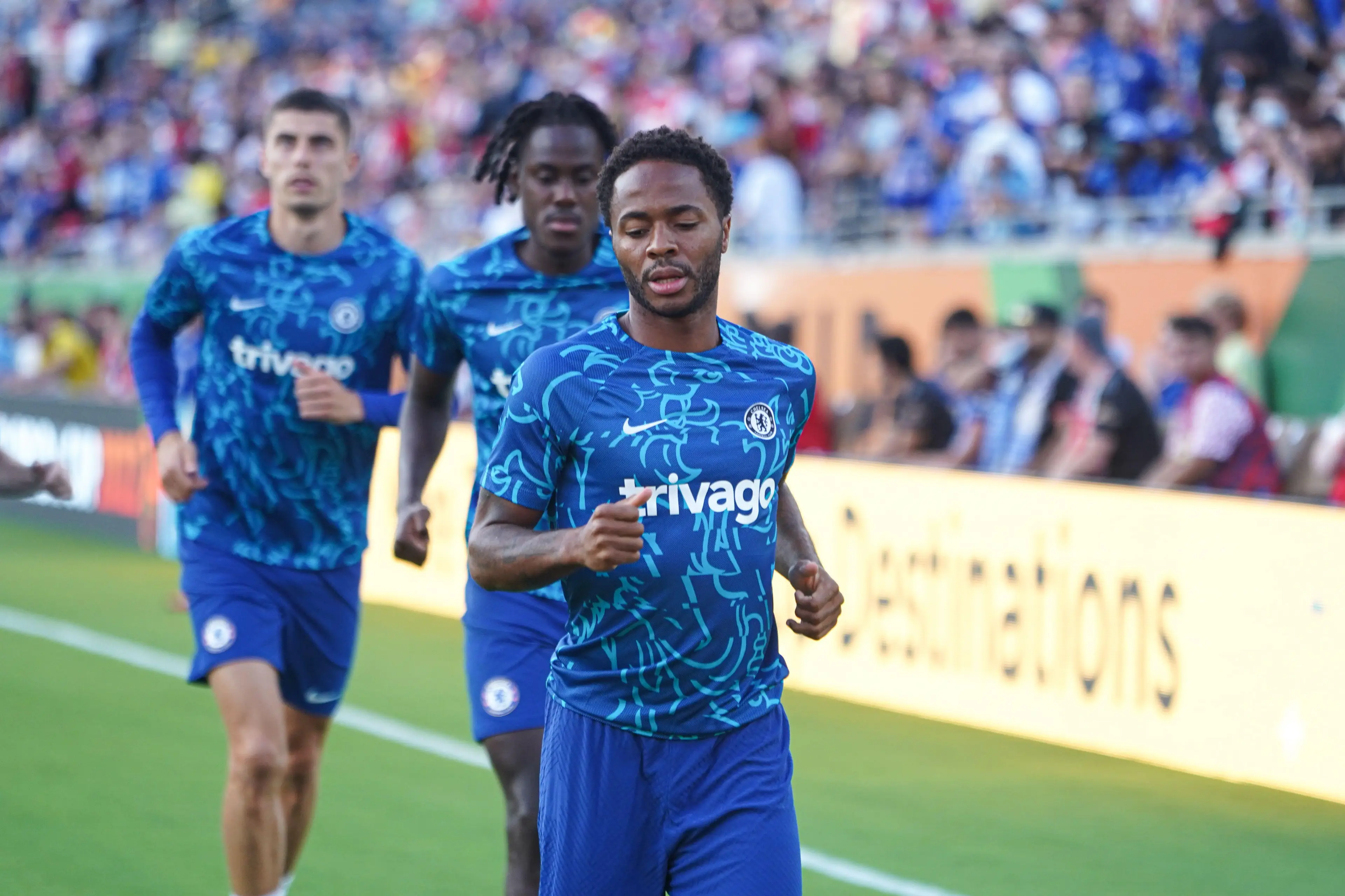 Raheem Sterling will wear number 17. (Image