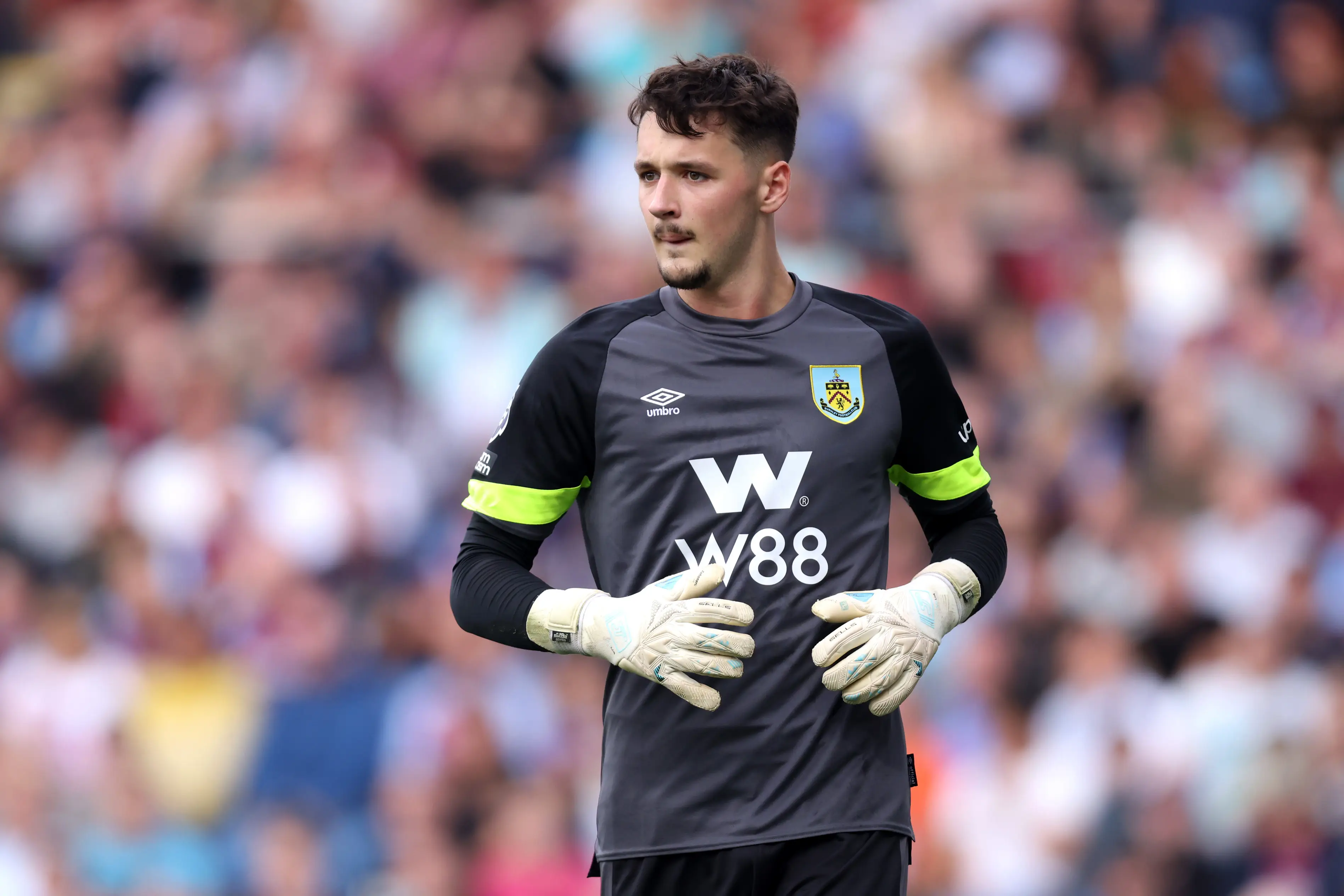 Burnley goalkeeper James Trafford (