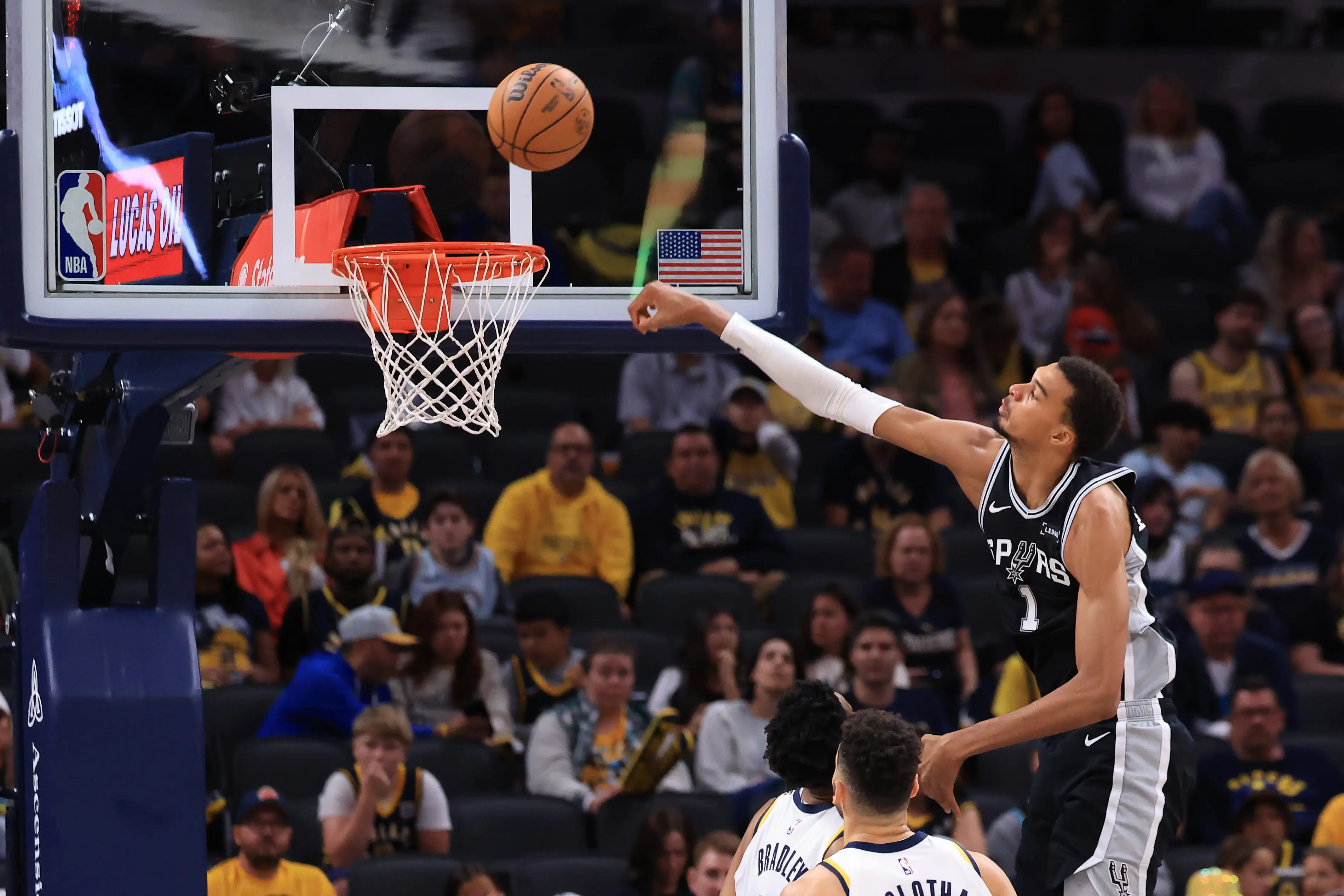 Victor Wembanyama. Image: Justin Casterline / Stringer via Getty