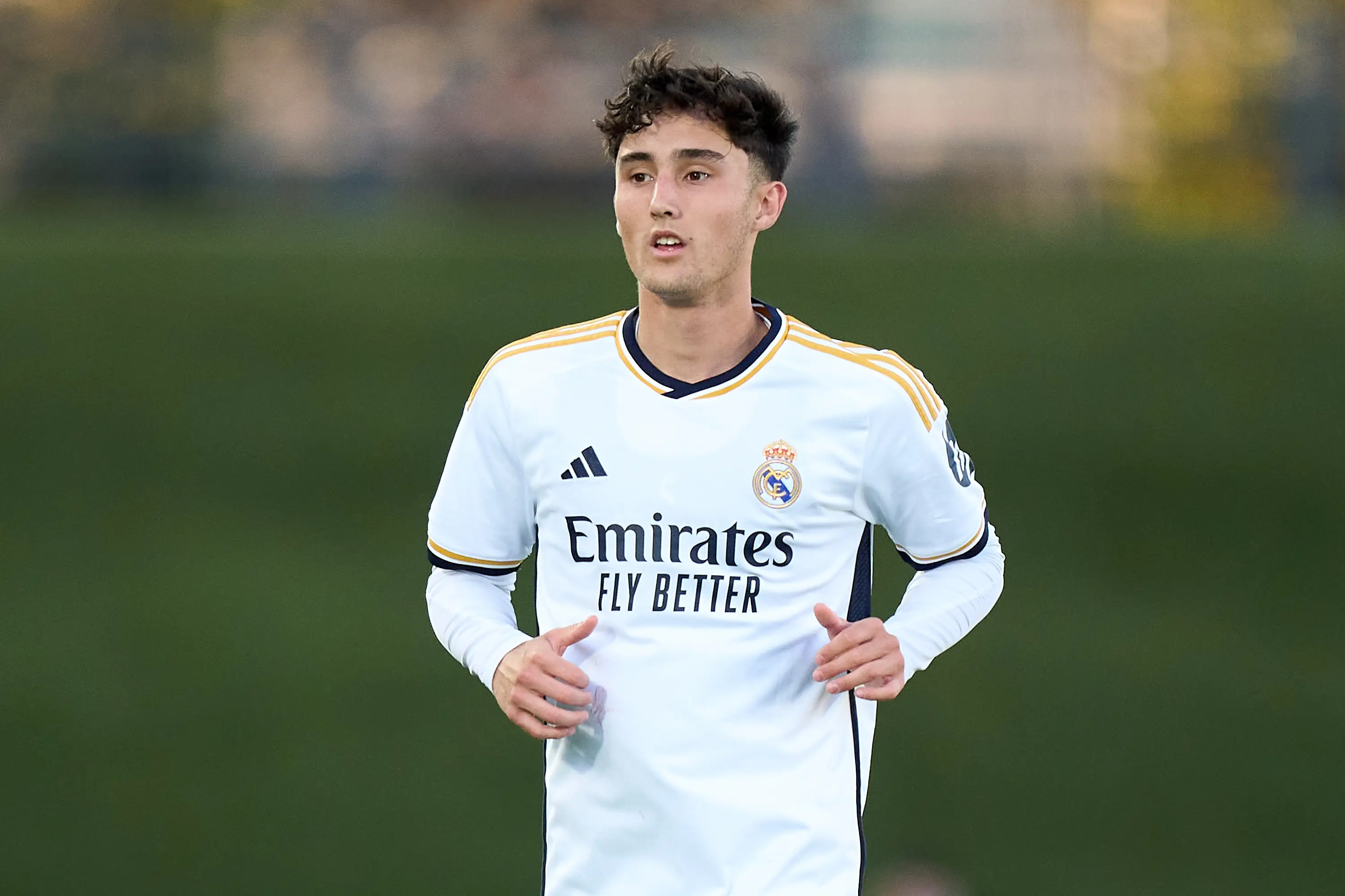 Jesus Fortea in action for Real Madrid at youth level. Image: Getty 