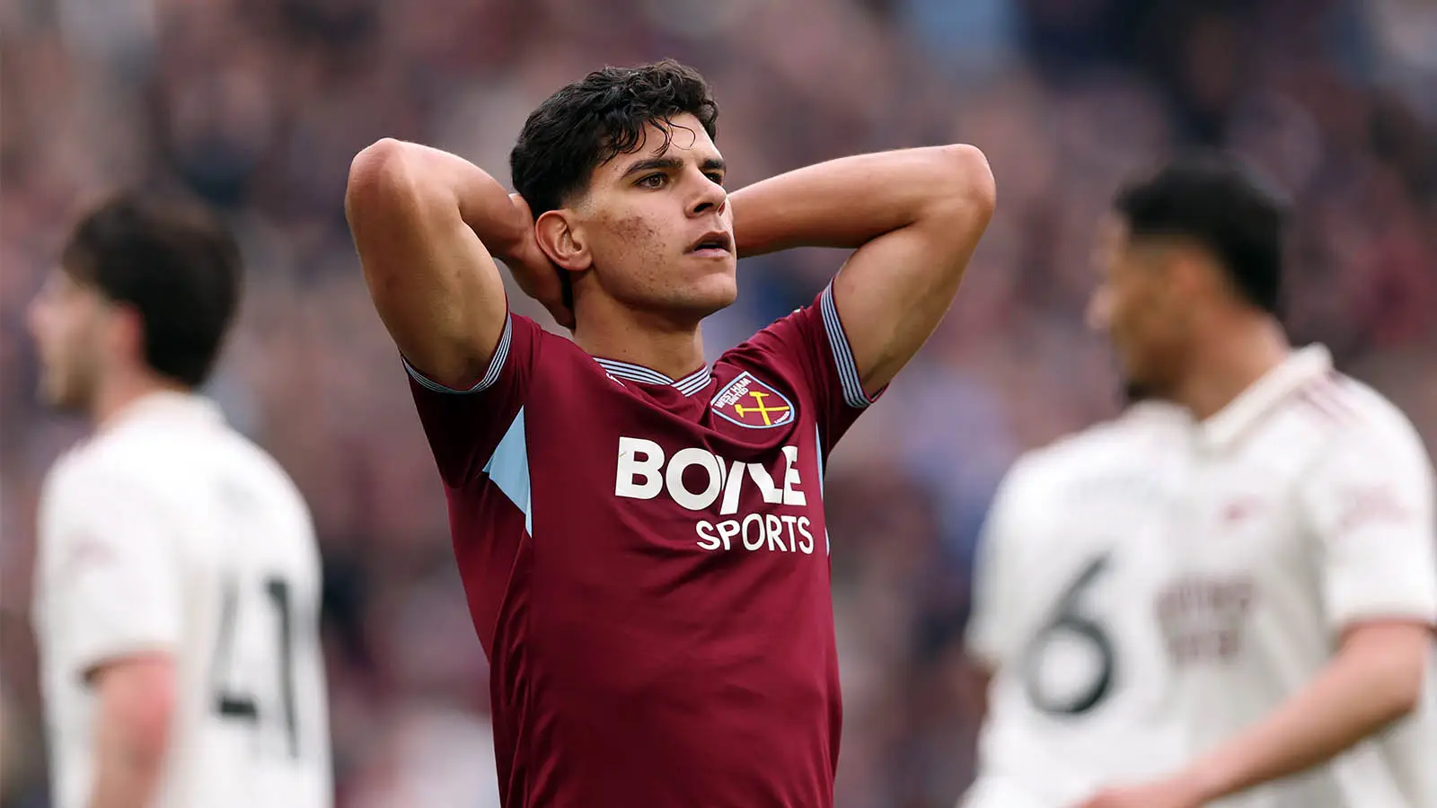 Mateus Fernandes is expected to leave West Ham (Image: Getty)