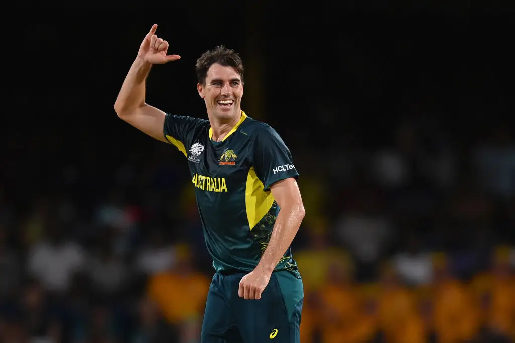 Pat Cummins in action for Australia (Credit:Getty)