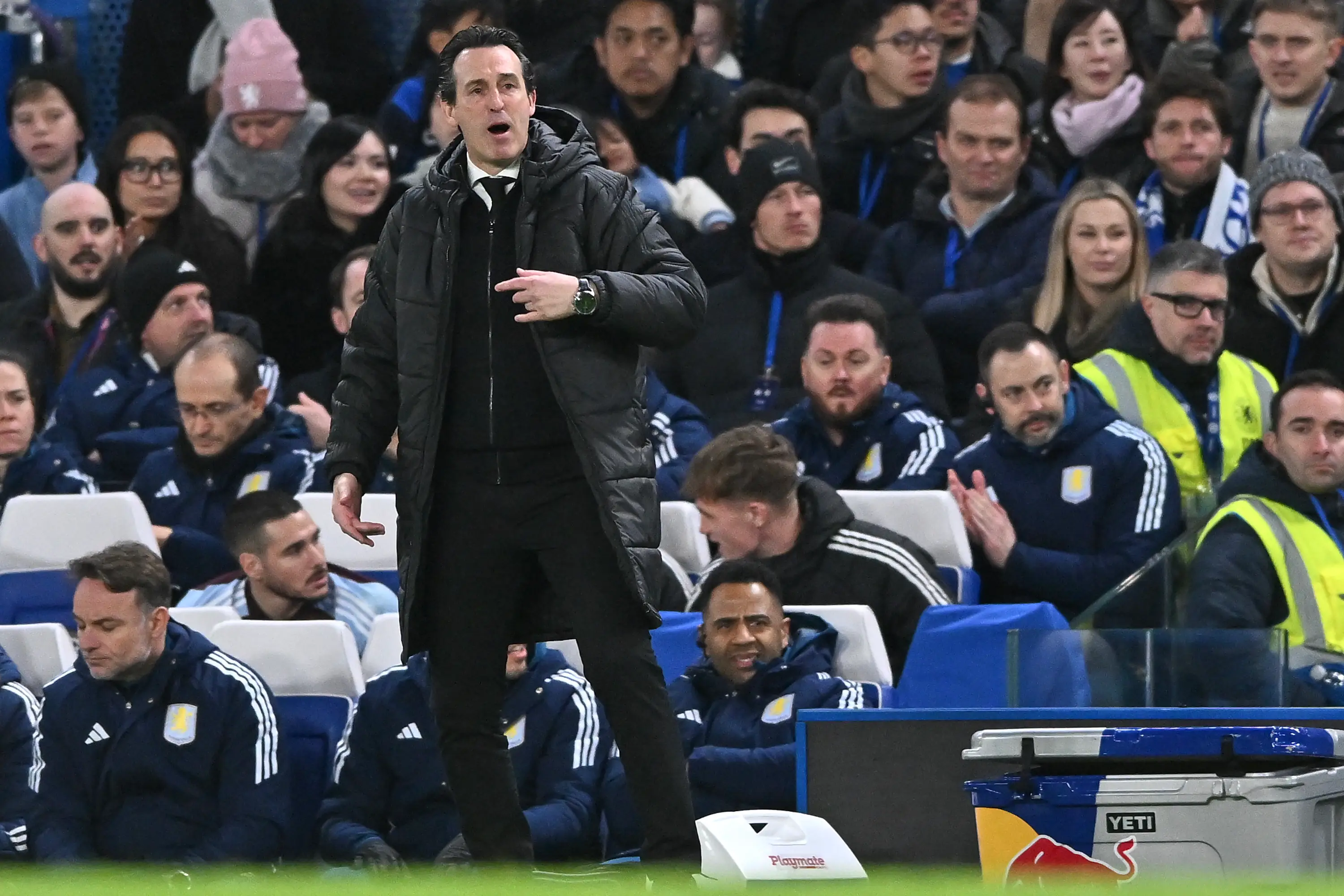 Unai Emery was praised for his second-half subs. Image credit: Getty