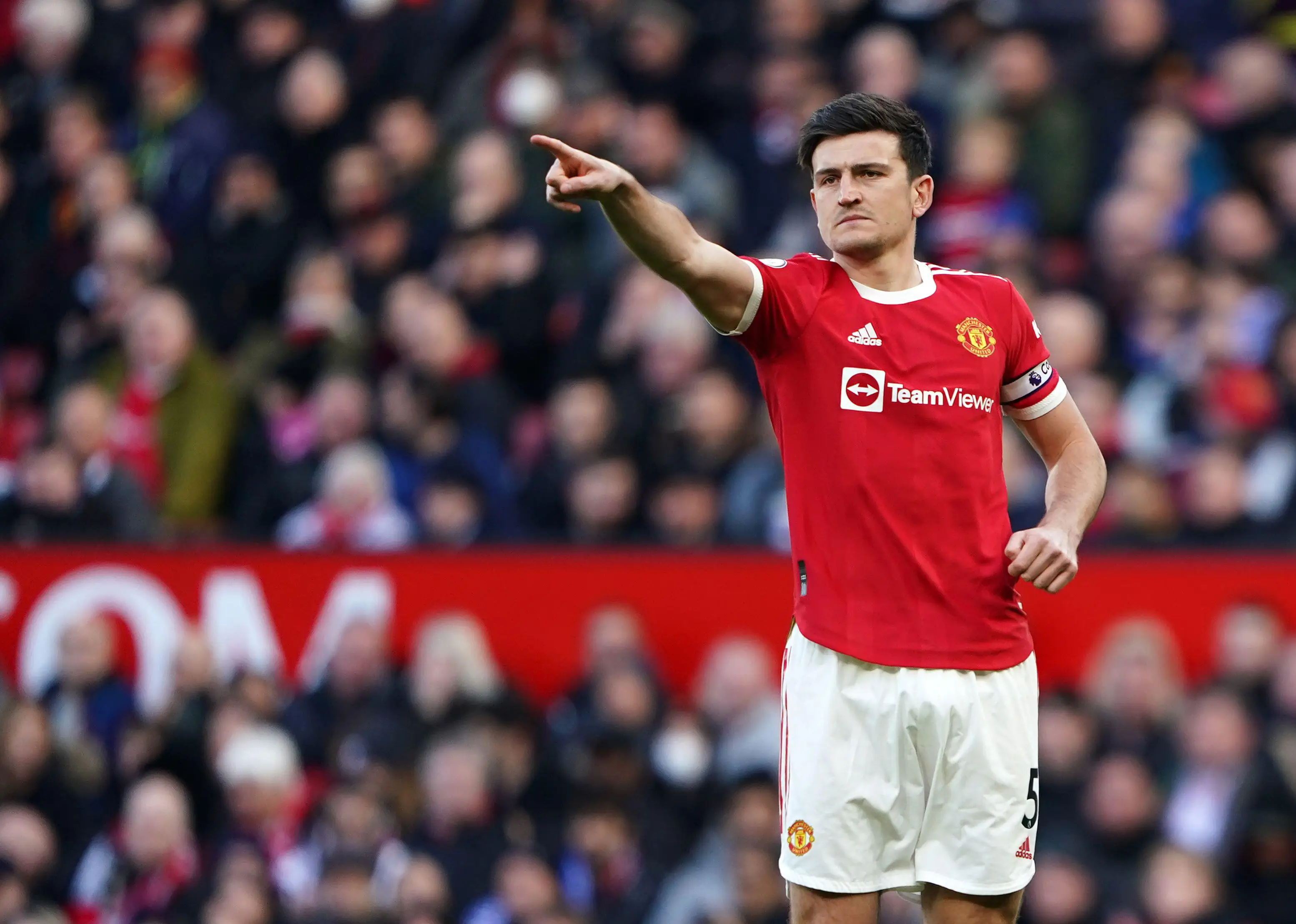 Maguire will still be captain next season. Image: Alamy