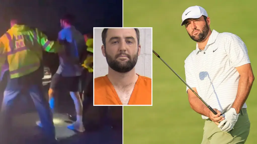 Scottie Scheffler breaks his silence on being detained by police with three-word comment when arriving at Valhalla