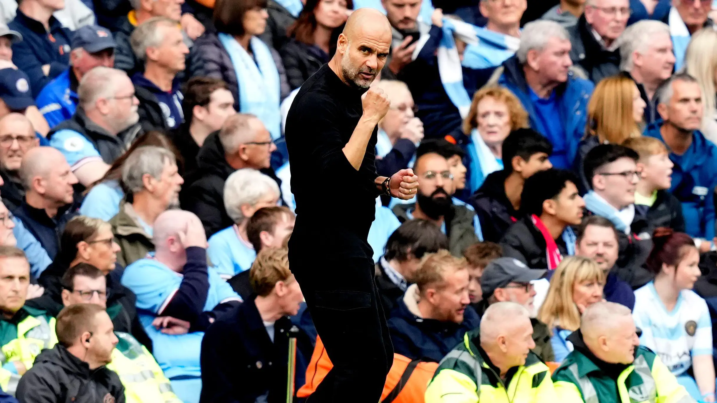Manchester City manager, Pep Guardiola.