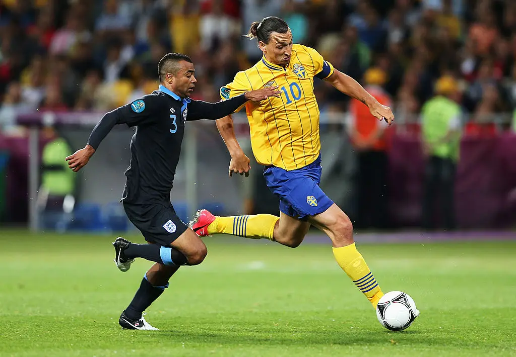 Ashley Cole and Zlatan Ibrahimovic have been opponents and teammates (Credit:Getty)