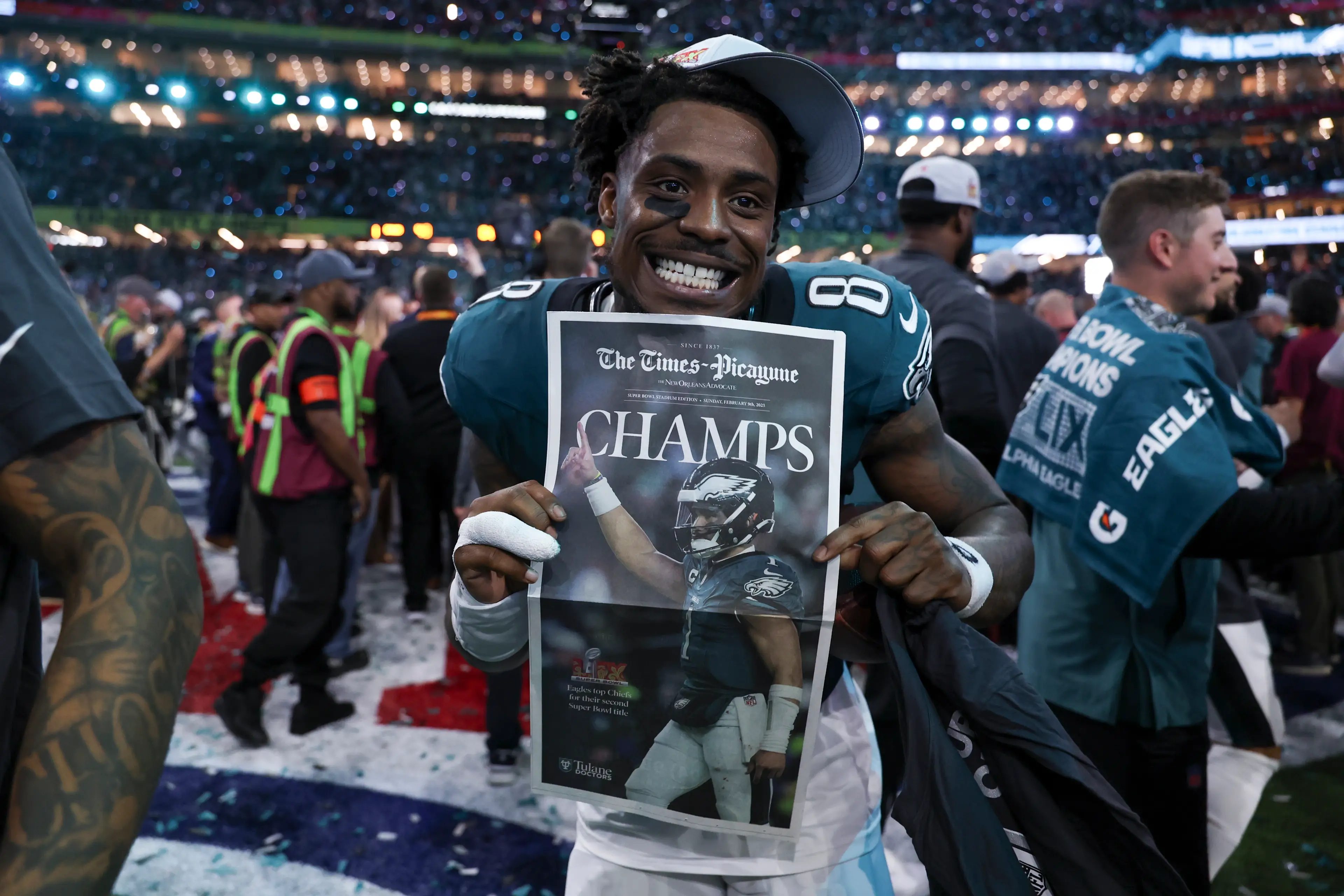 CJ Gardner-Johnson. (Image: Getty)