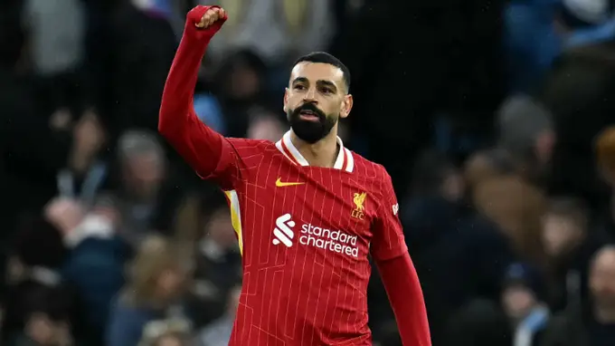 Mo Salah sets SIX records in Liverpool vs Man City as Arne Slot's side go 11 points clear of Arsenal