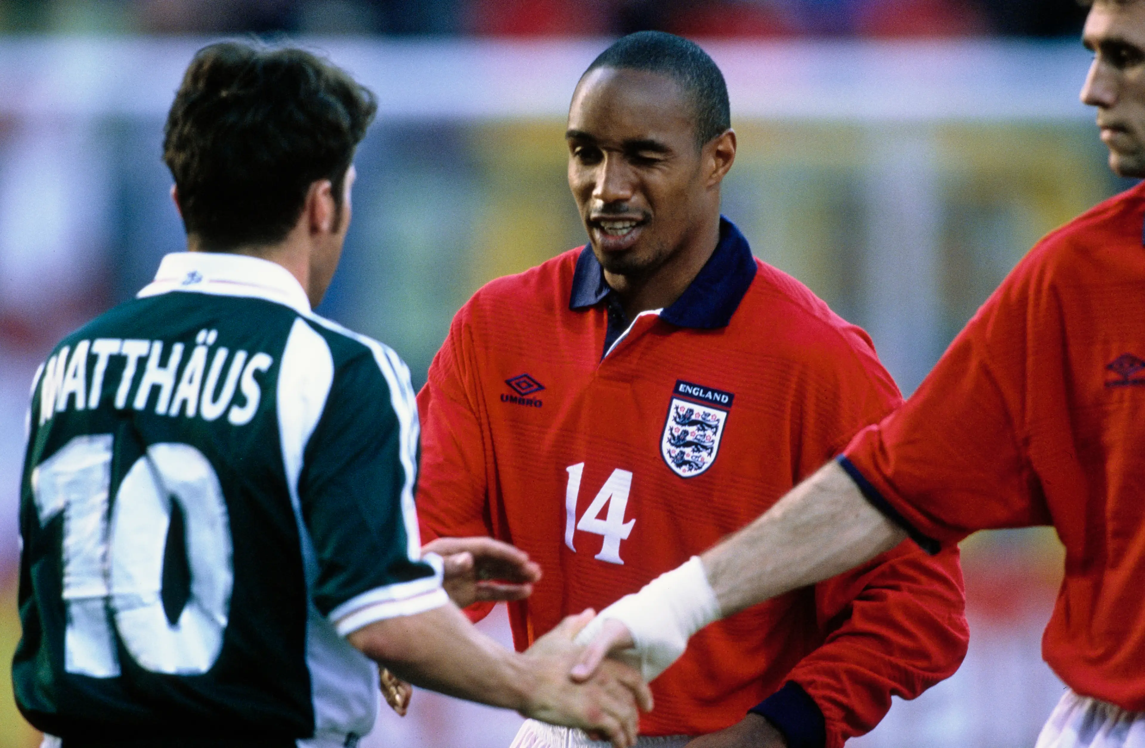 Paul Ince's room was the hub of England's social activities. Image: Getty