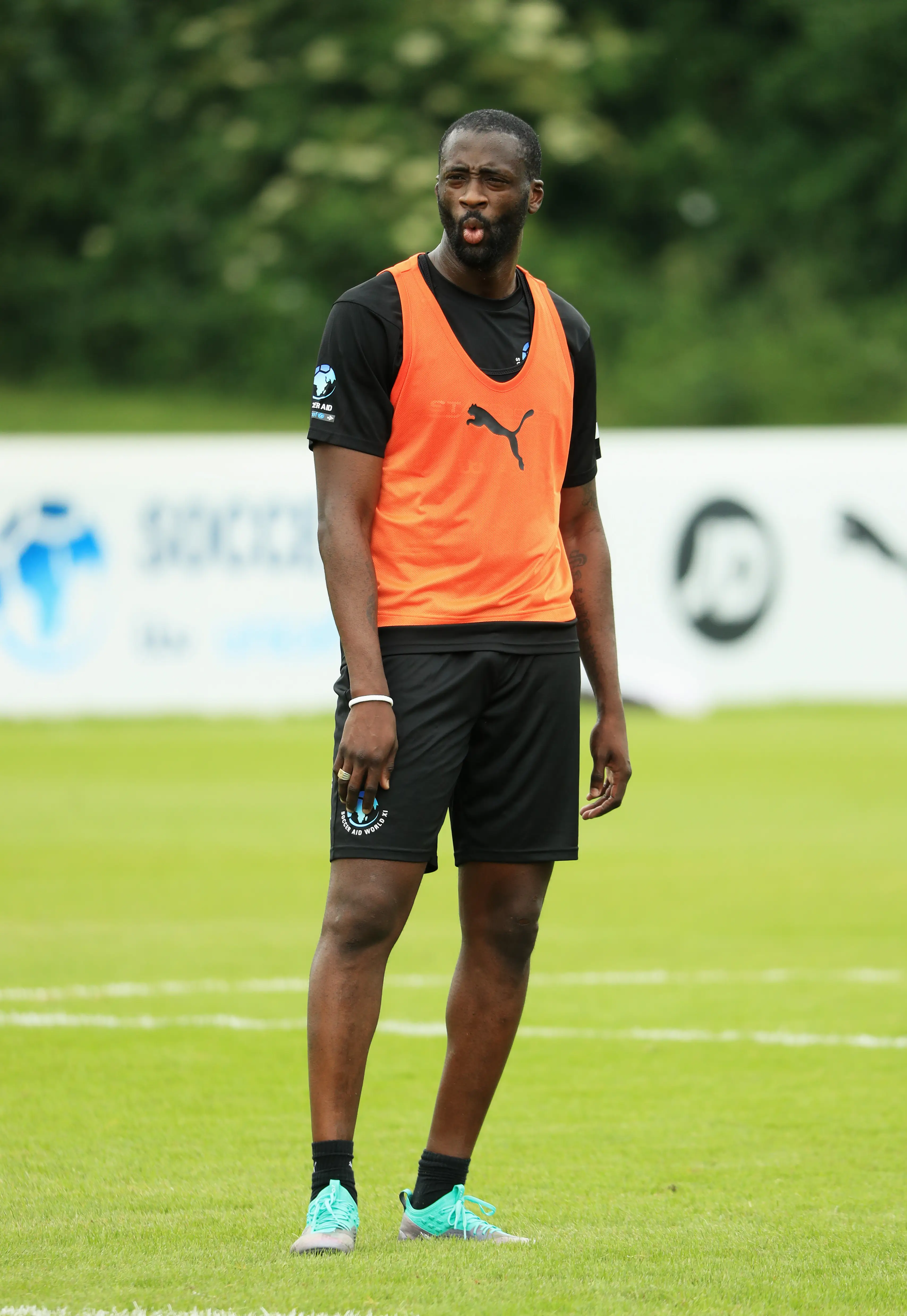 Yaya Toure featured once in Soccer Aid but has not received a recall. Image: Getty
