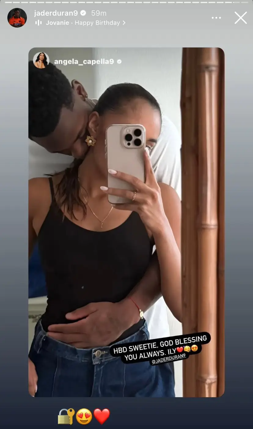 Duran and his girlfriend Angela Capella are set to live in Bahrain. Image: Getty