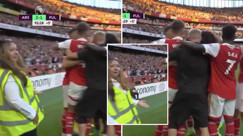Arsenal steward thought Oleksandr Zinchenko was pitch invader for Gabriel goal celebrations