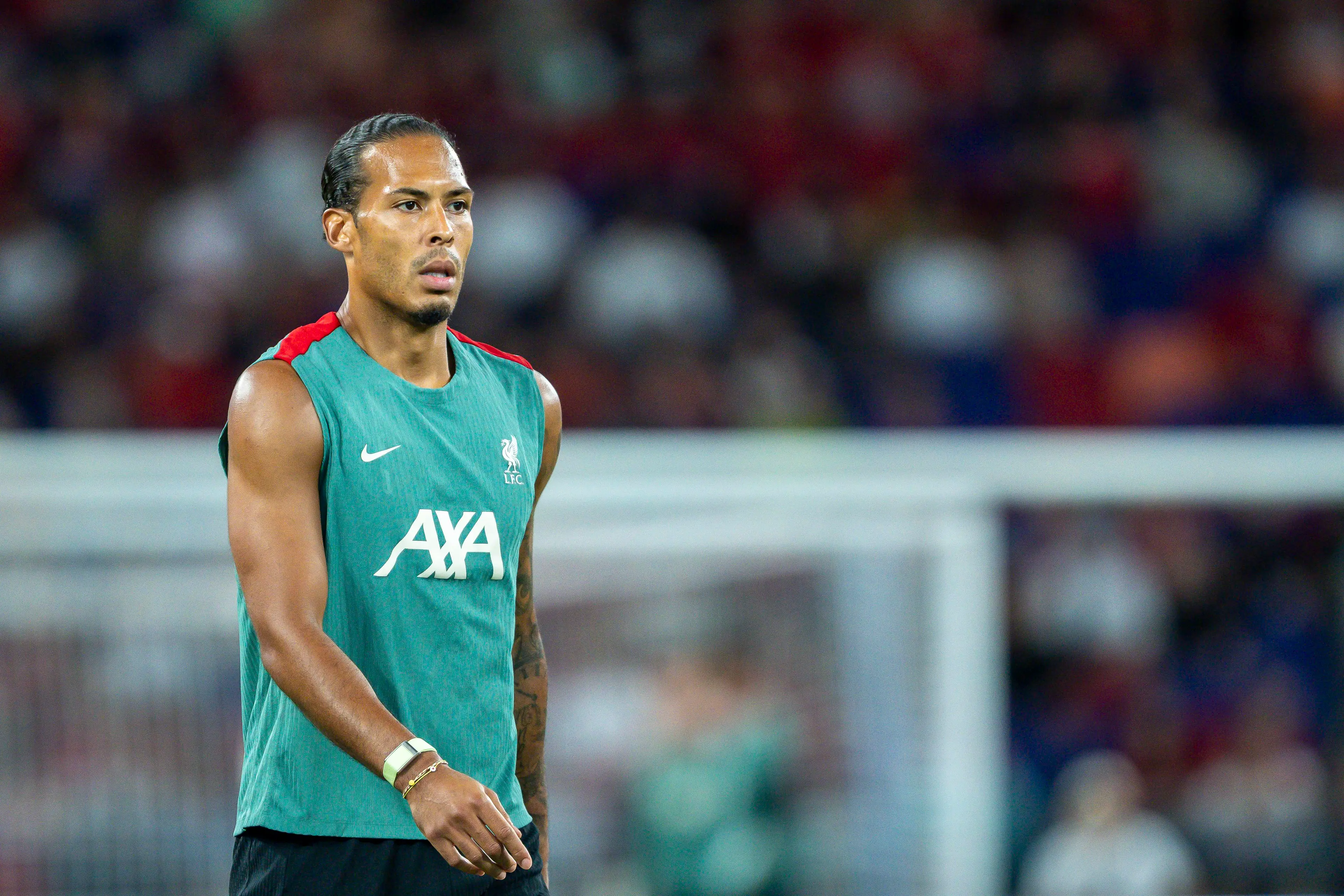 Virgil van Dijk convinced Florian Wirtz to sign for Liverpool. Image: Getty 
