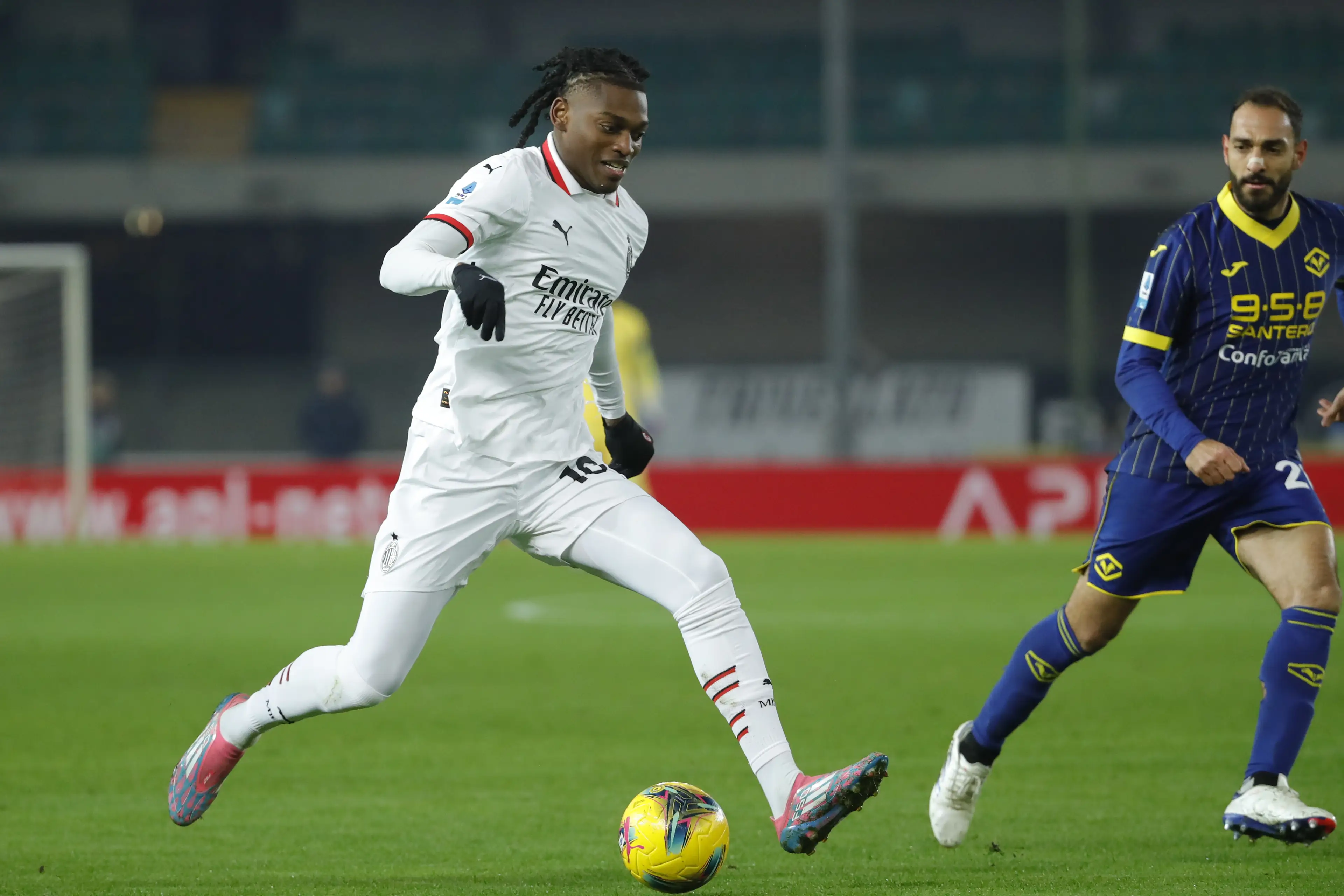 Leao has been a talismanic figure at AC Milan (Getty)