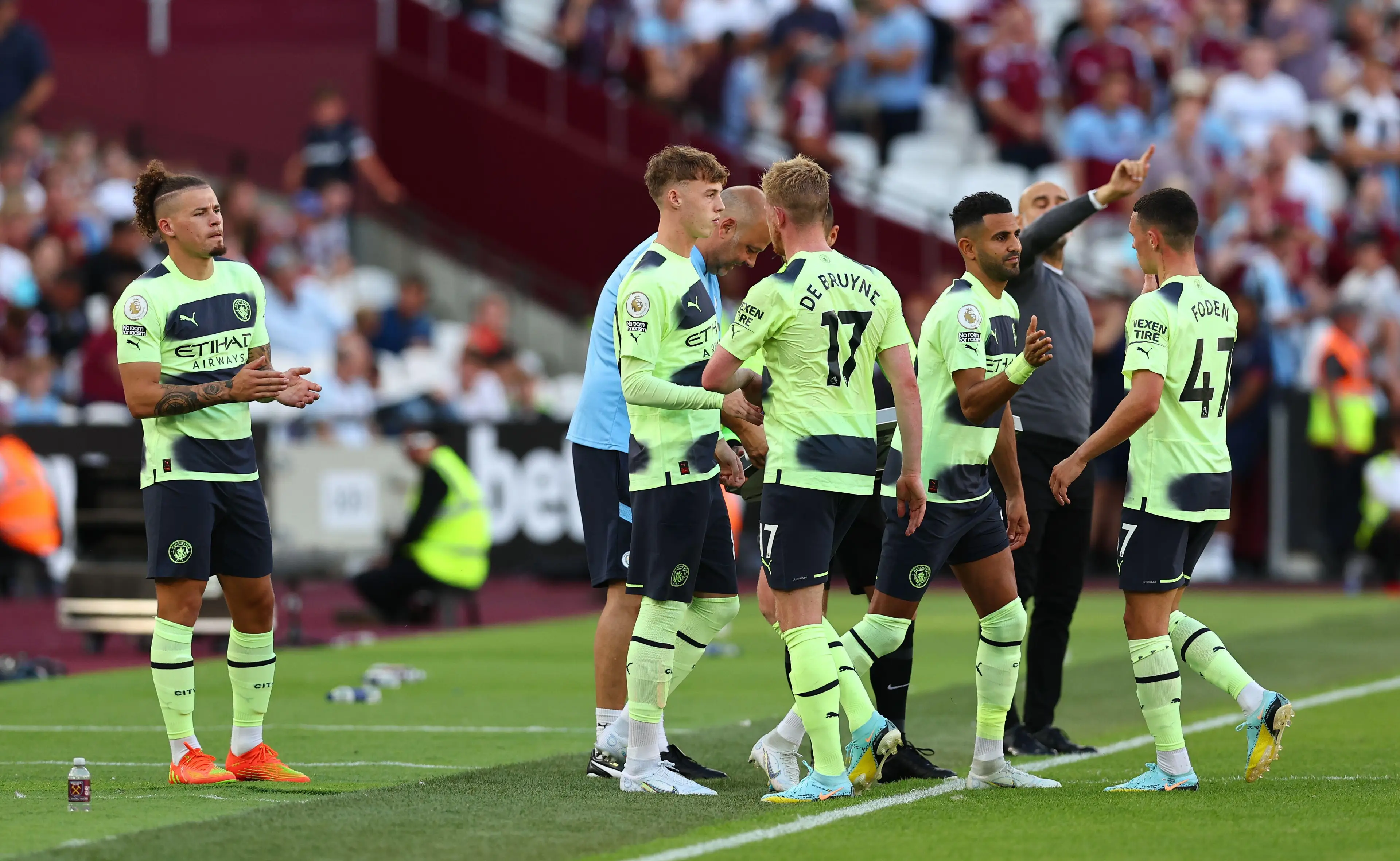 Kalvin Phillips makes his Man City debut (Sportimage / Alamy)