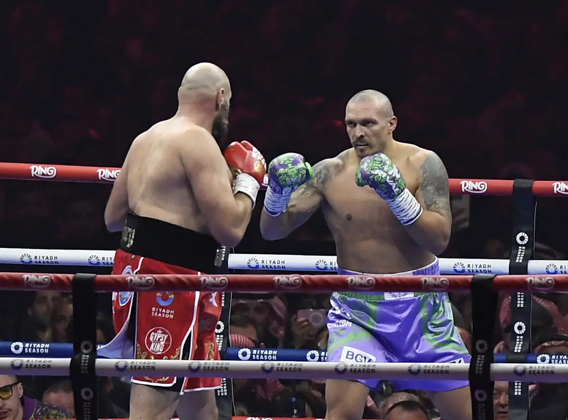Tyson Fury fell to a second successive defeat against Oleksandr Usyk. Image: Getty