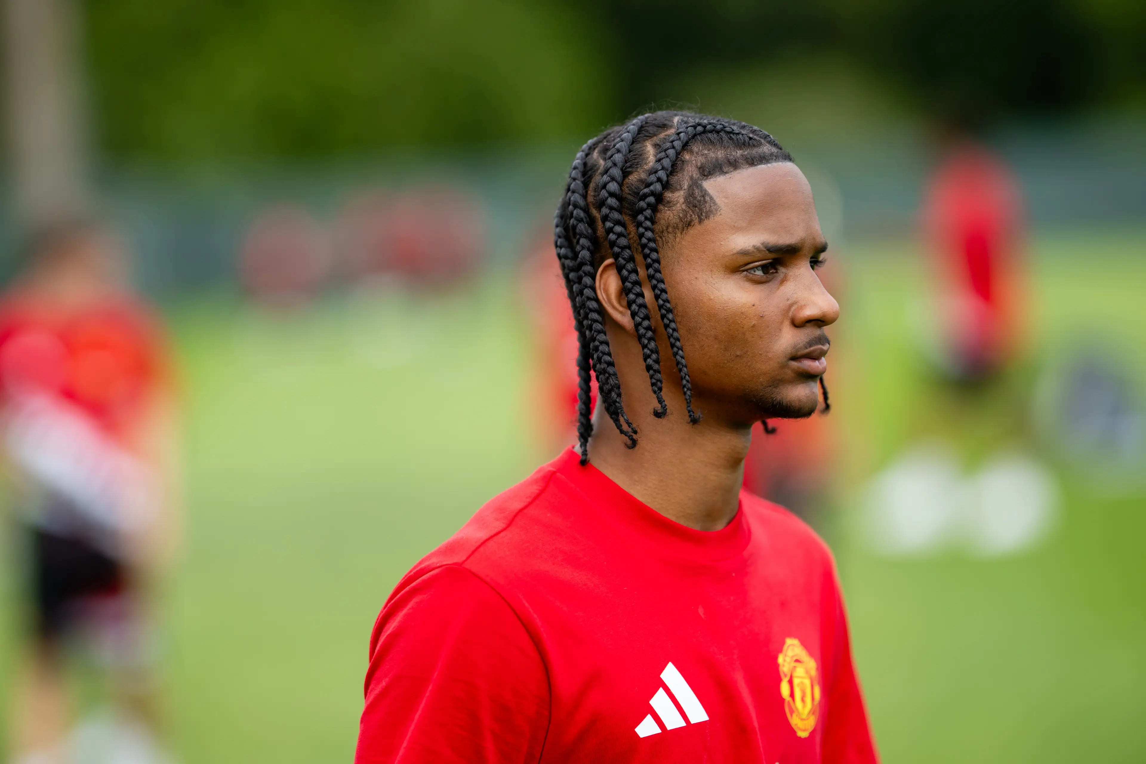 Thompson has been training with United's first-team squad ahead of their trip to Hull. Image credit: Getty