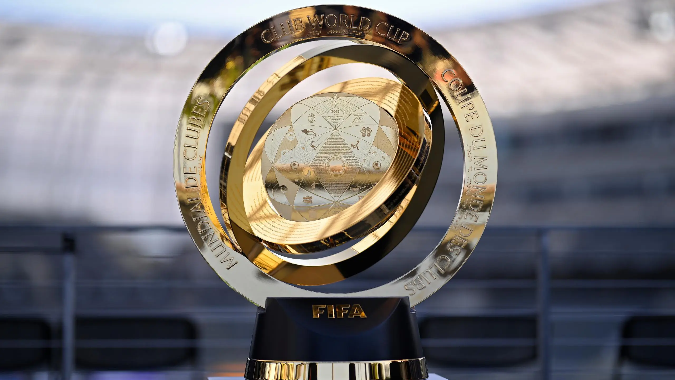 The FIFA Club World Cup trophy. Image: Getty