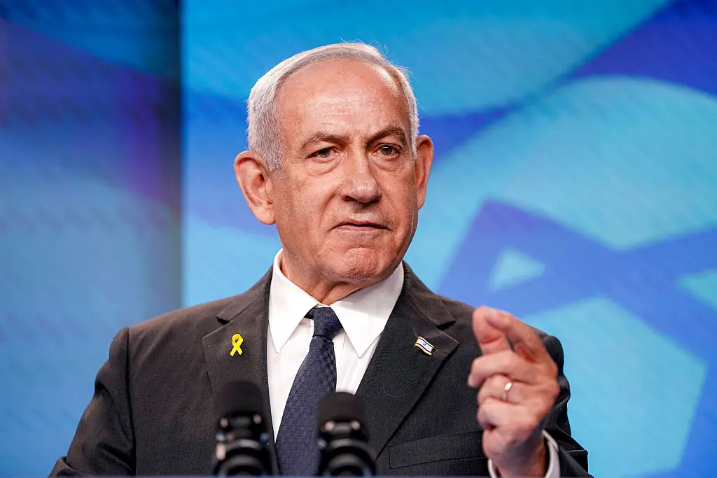 Israeli President Benyamin Netanyahu (Credit:Getty)