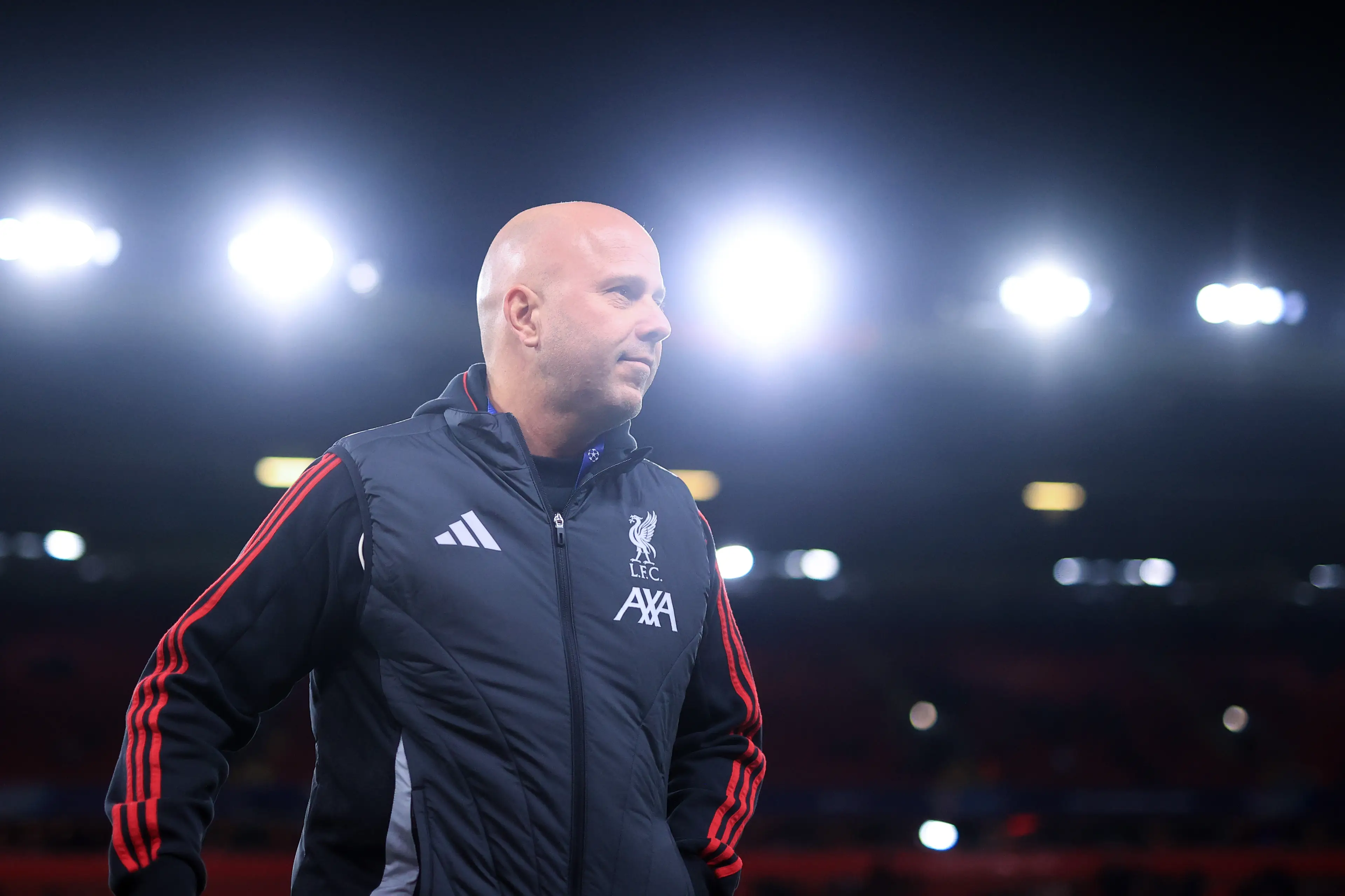 Arne Slot reportedly has two games to save his job. Image: Getty