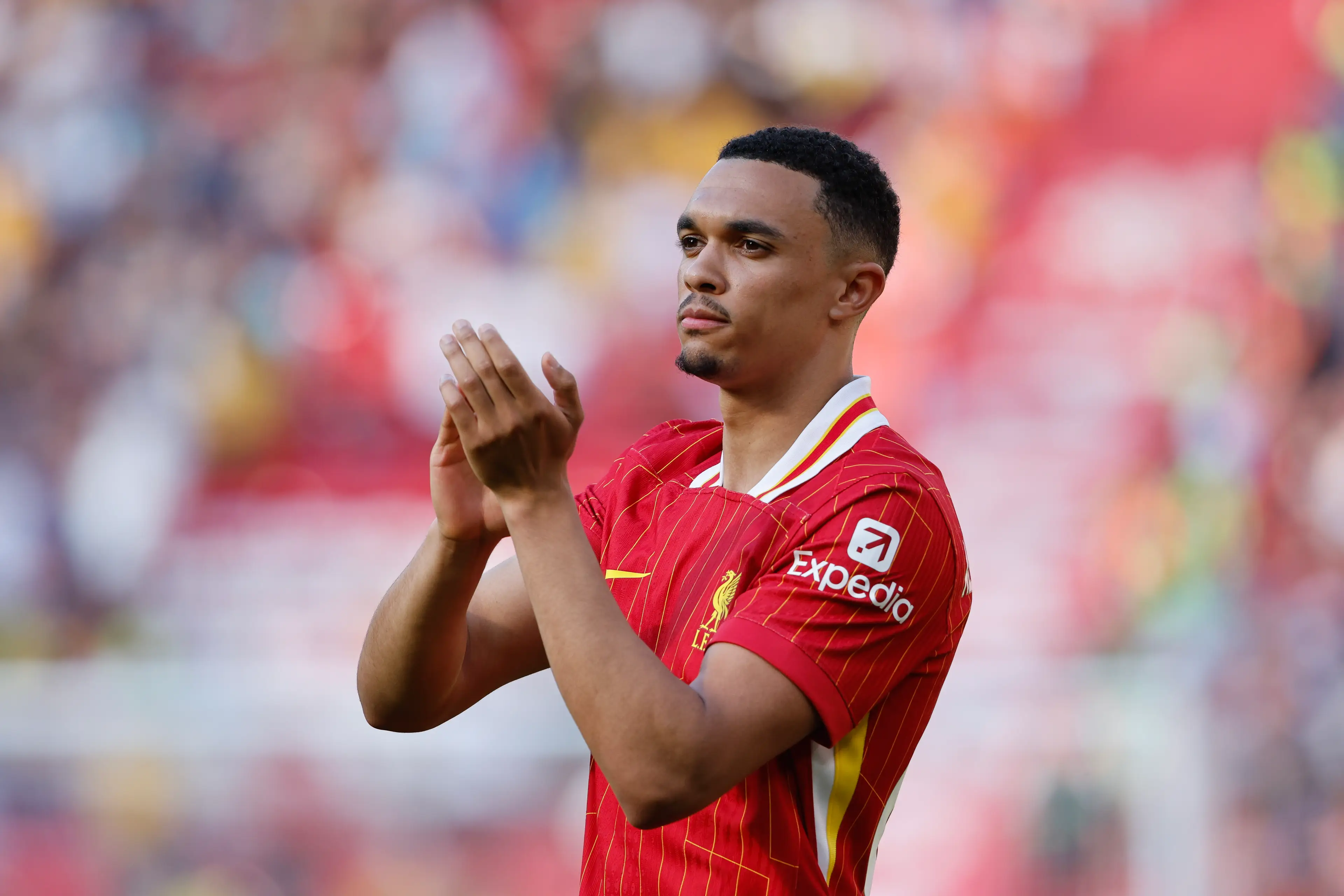Alexander-Arnold has one year remaining on his Liverpool contract (Getty)