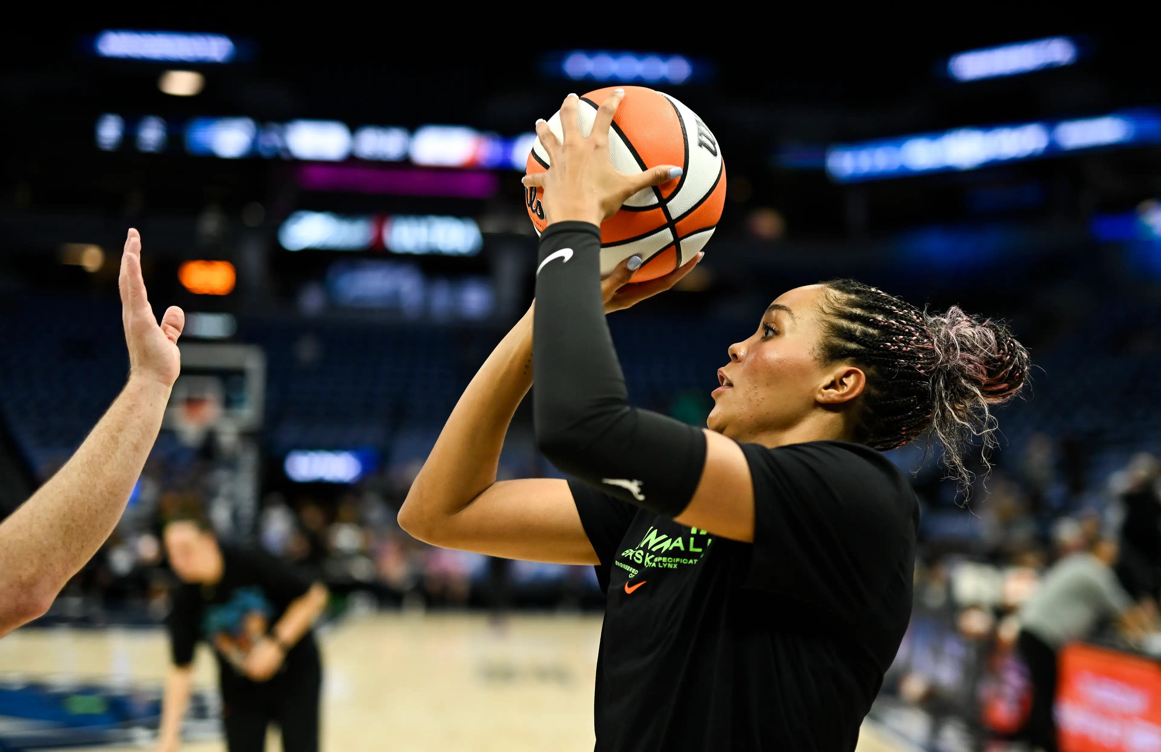 Napheesa Collier. Image: Stephen Maturen / Stringer via Getty