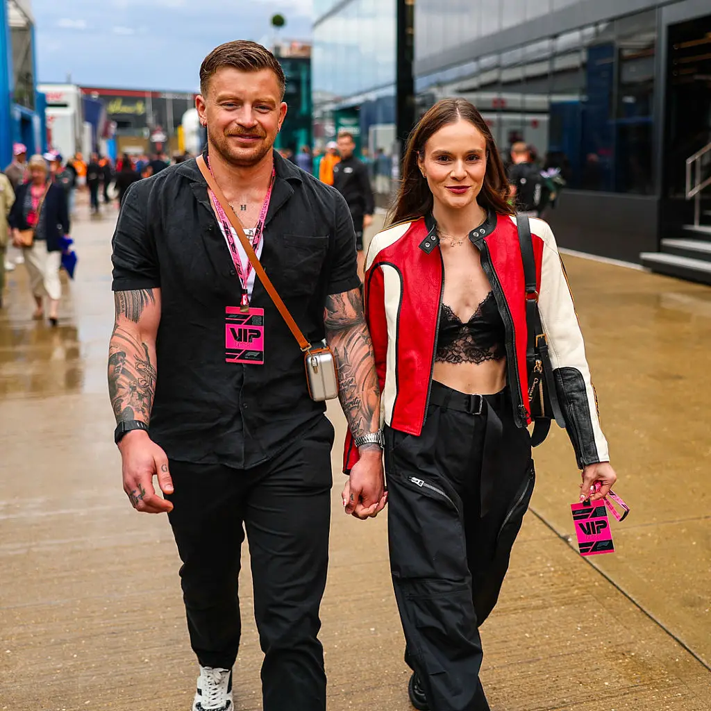 Adam Peaty and Holly Ramsay (Credit:Getty)