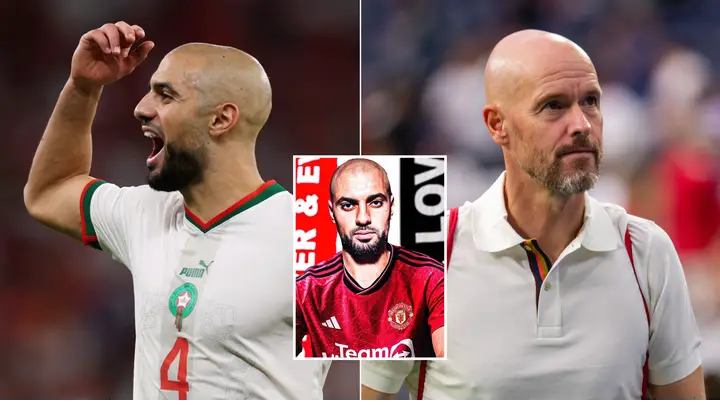 Manchester United 'need to sell up to five players' to fund Sofyan Amrabat transfer