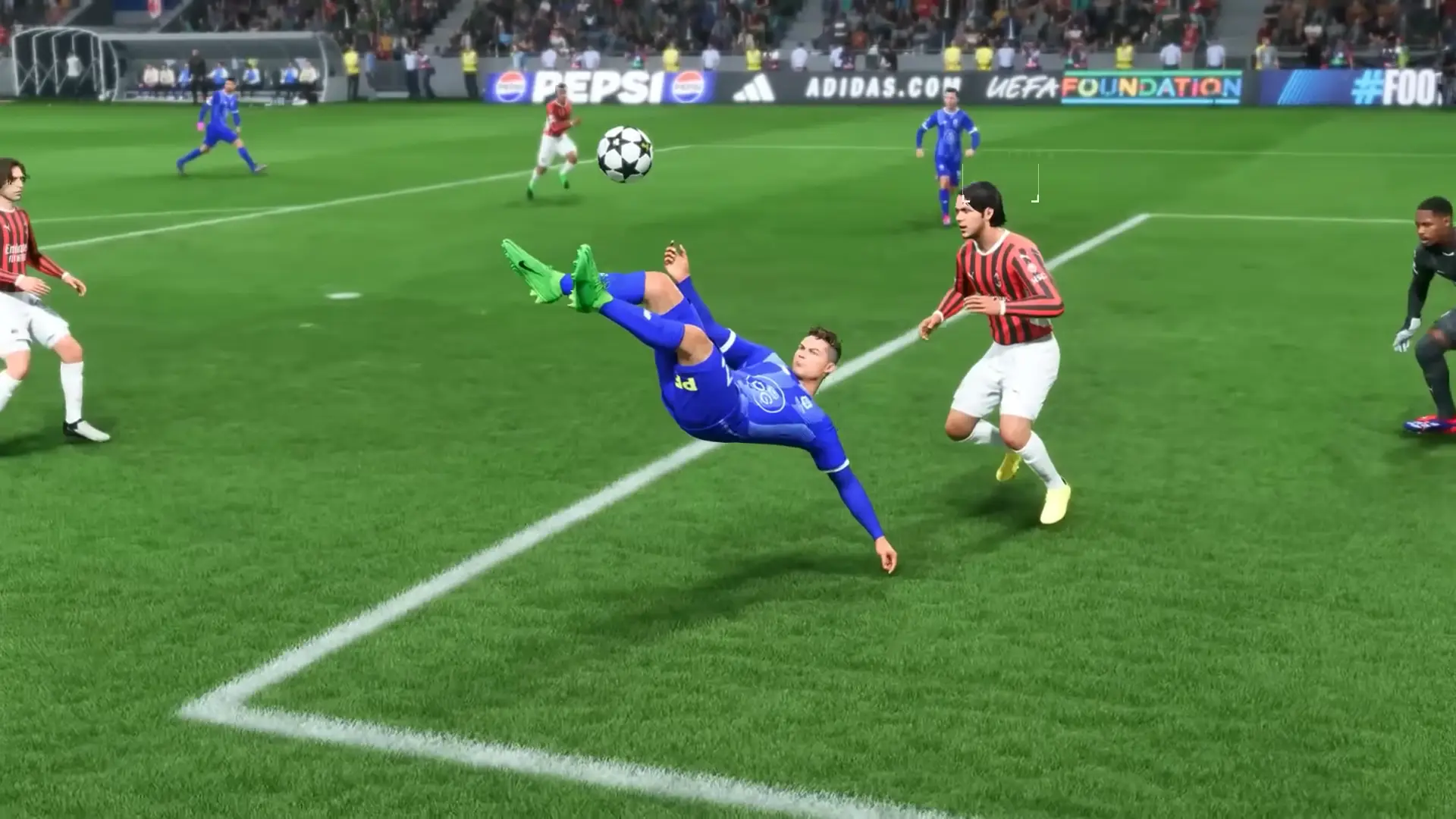 Cristiano Ronaldo scored another iconic bicycle kick (Zik YouTube)