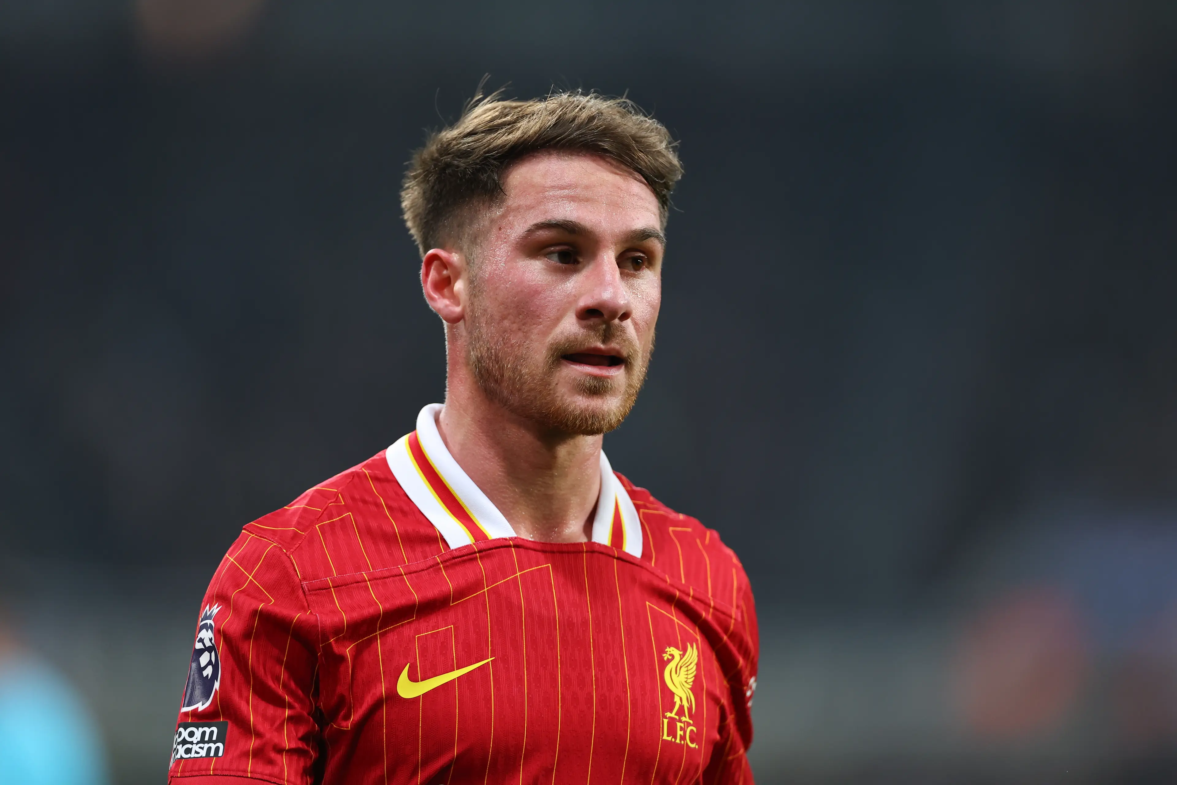 Roy Keane and Jamie Carragher were not impressed with Alexis Mac Allister for Newcastle's opener. Image: Getty