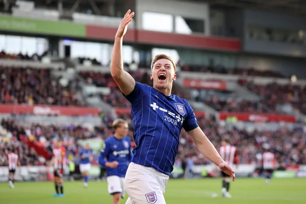 Liam Delap has impressed in his first season of senior Premier League football with Ipswich (Image: Getty)