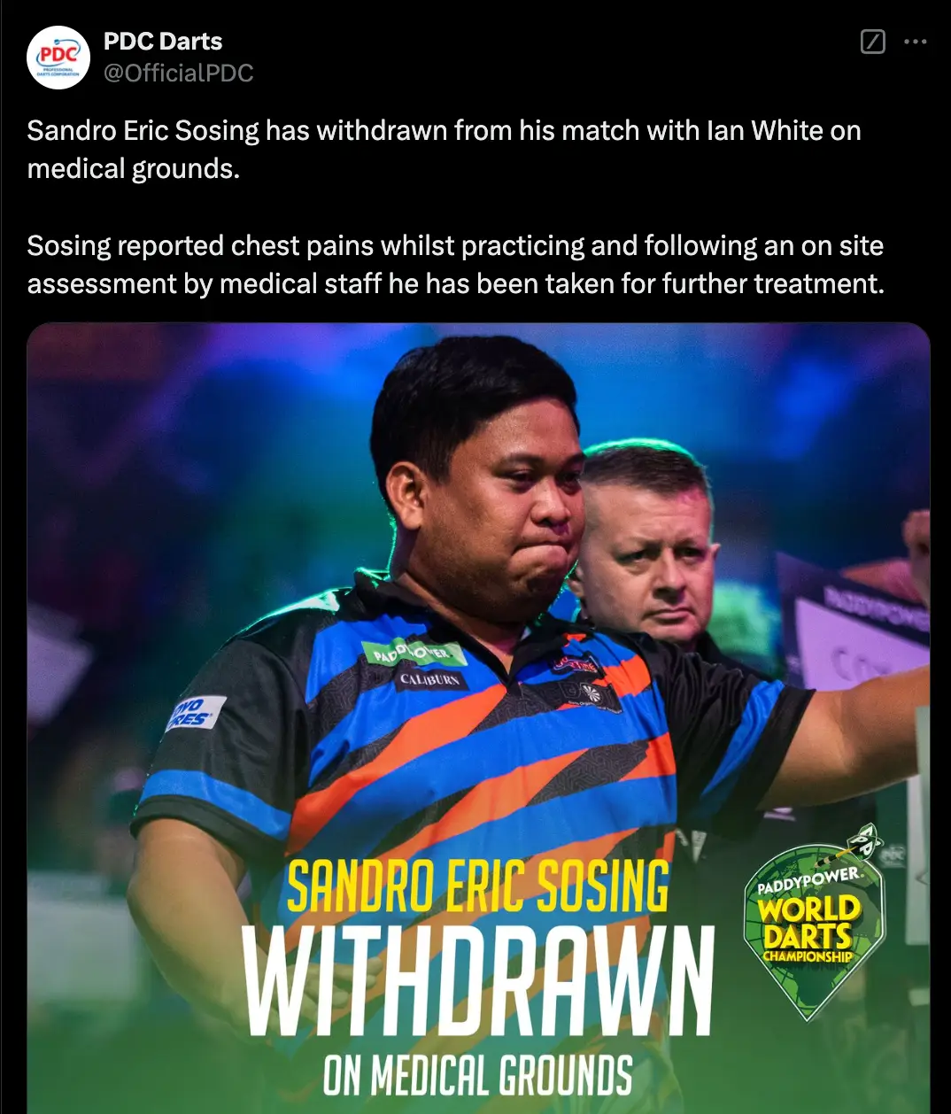 Image: Twitter/@OfficialPDC