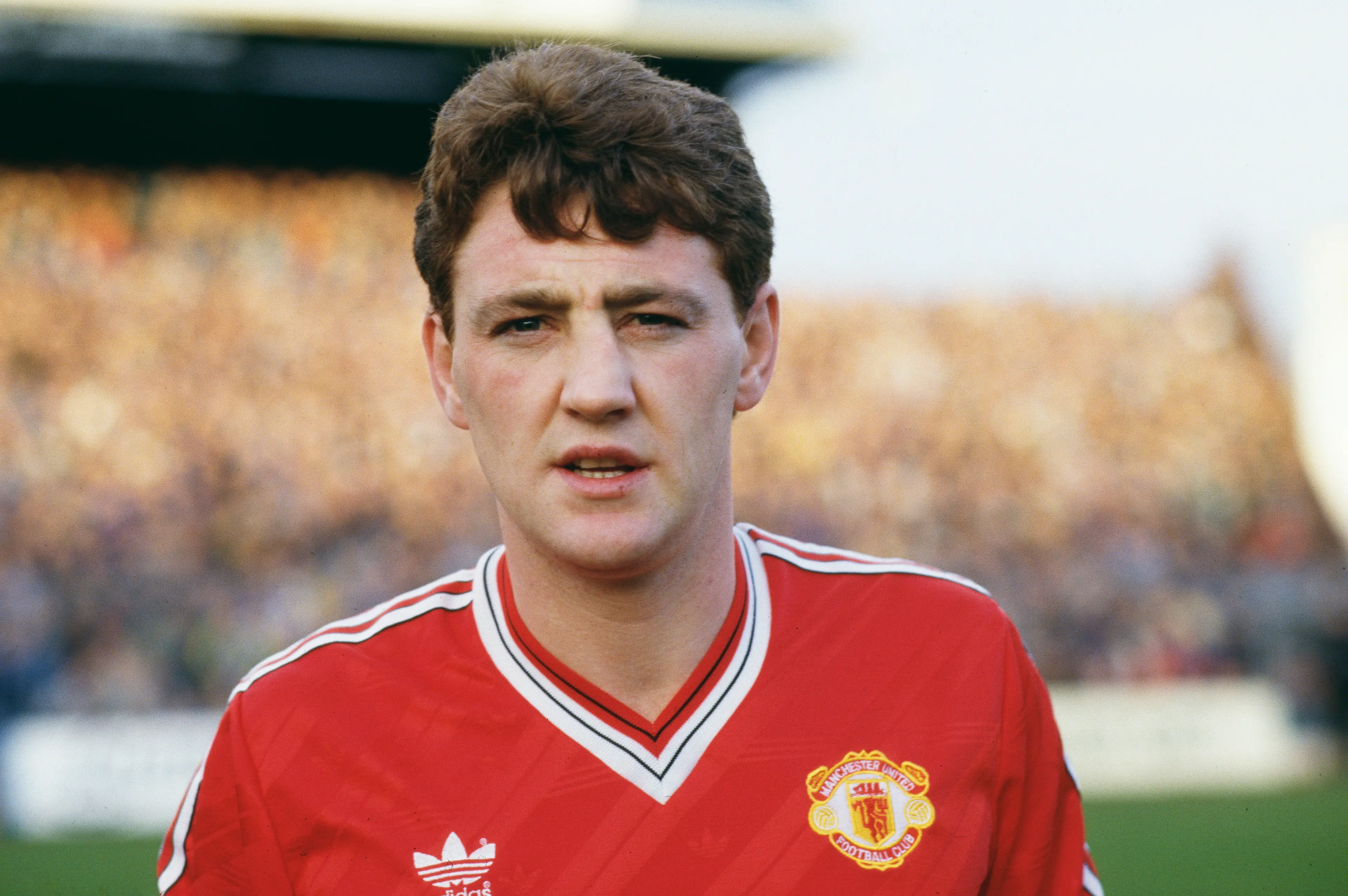 Steve Bruce never played for England despite his performances at Manchester United. Image: Getty 