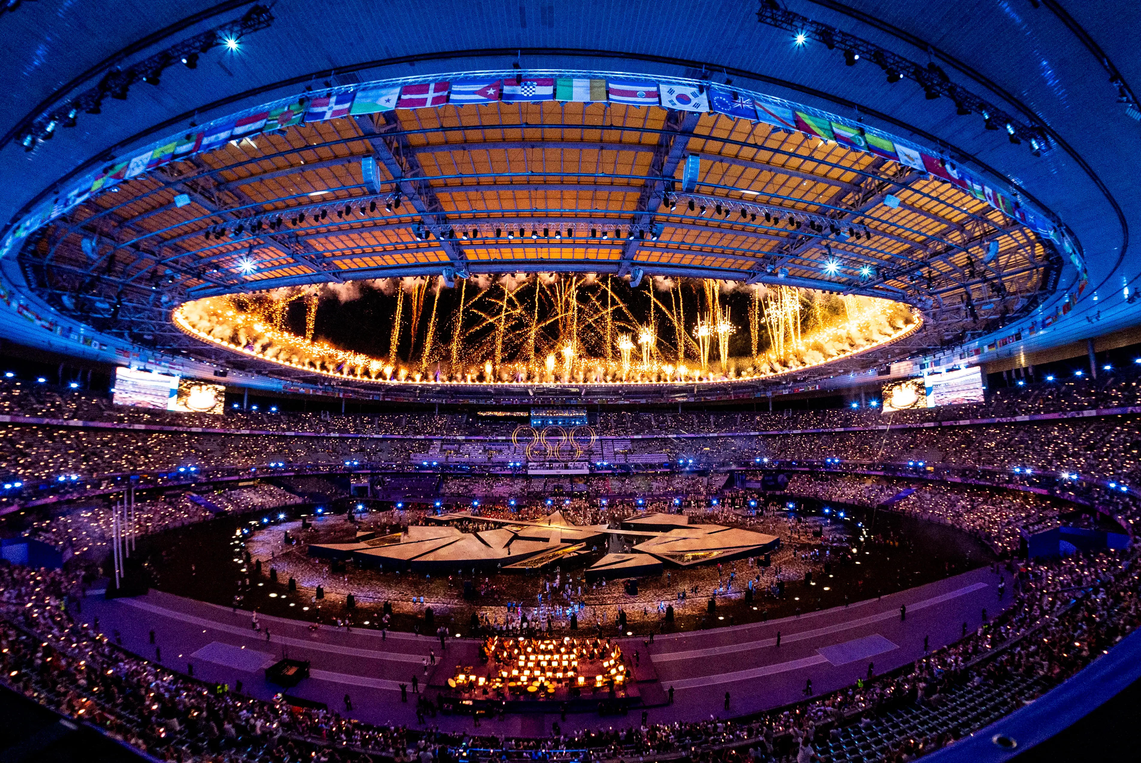 The closing ceremony in Paris wowed fans from all over the globe