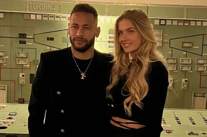 Schmidt after meeting Neymar. Image: Instagram